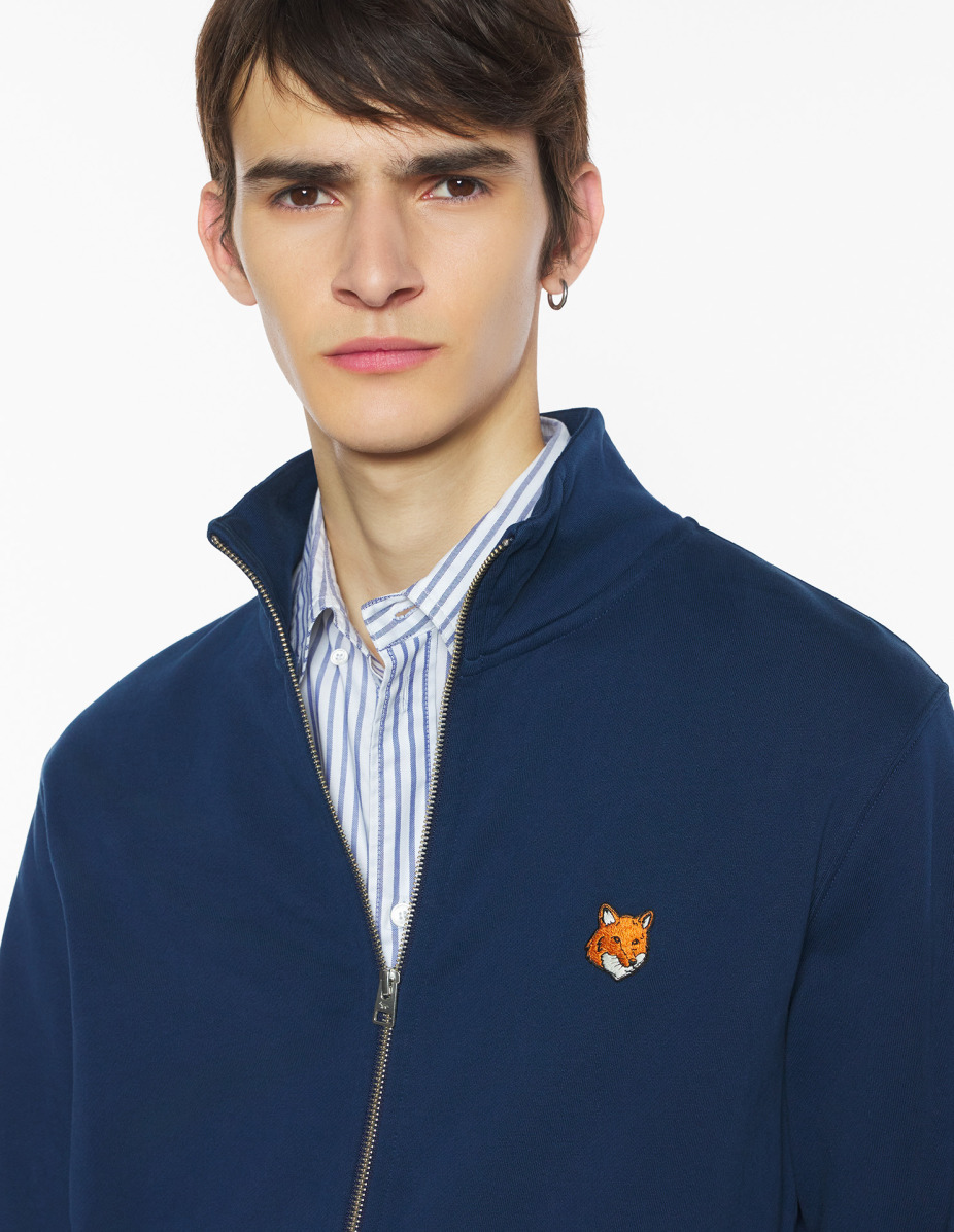 FOX HEAD ZIPPED REGULAR SWEATSHIRT - 4