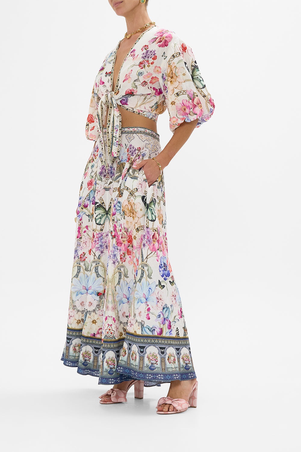 MAXI CIRCLE SKIRT - 4