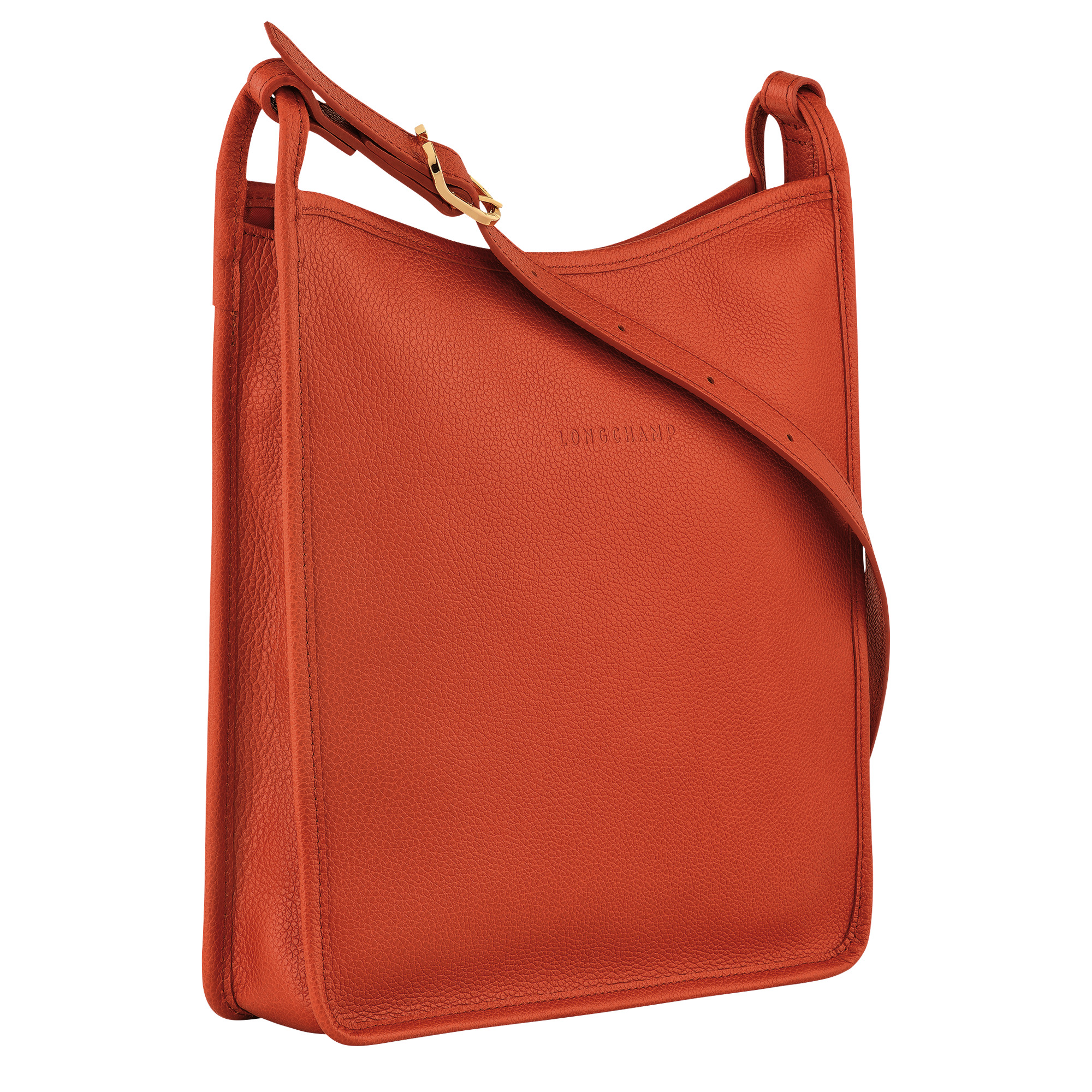 Le Foulonné M Crossbody bag Paprika - Leather - 3