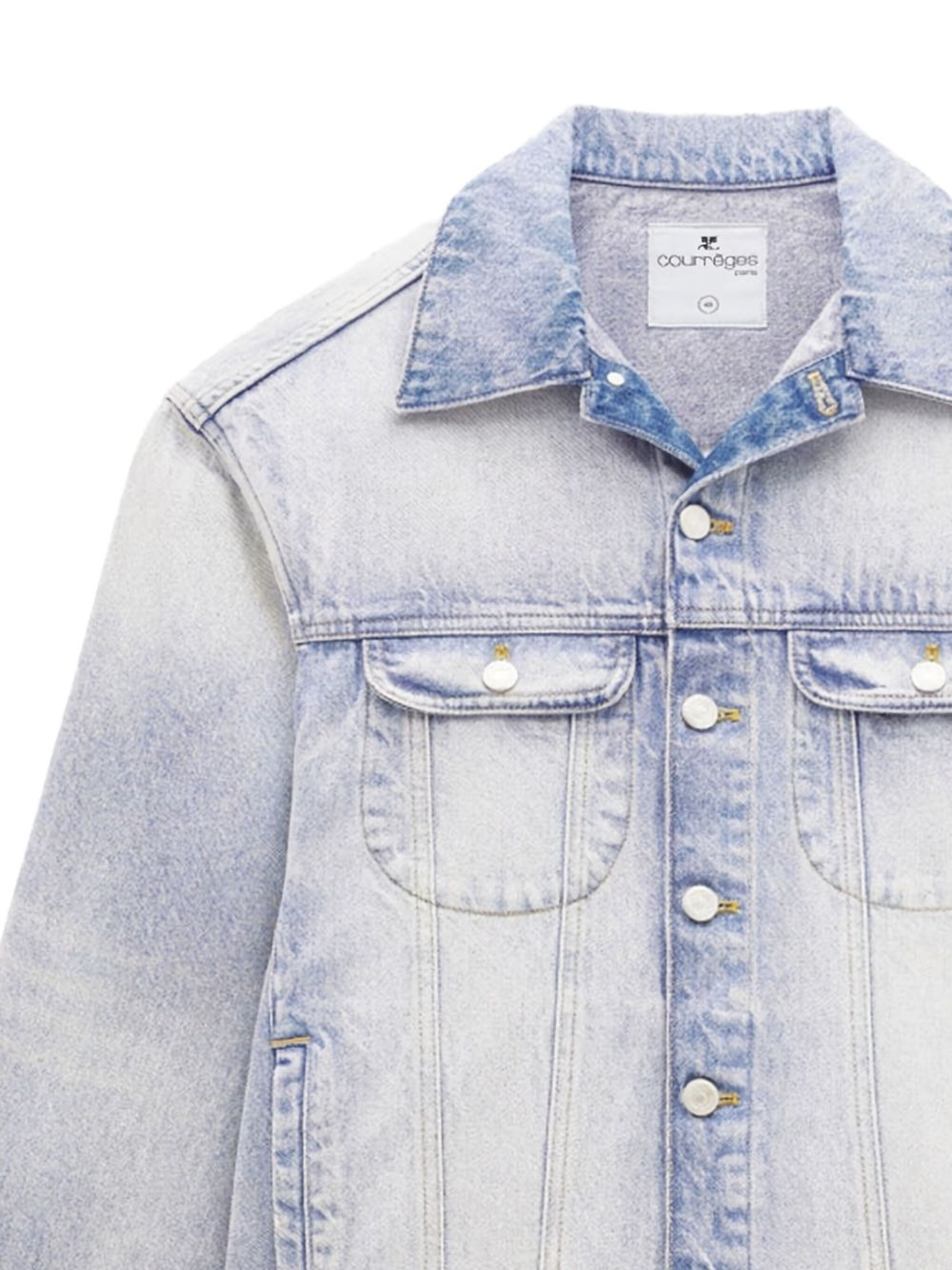 Cocoon denim jacket - 2