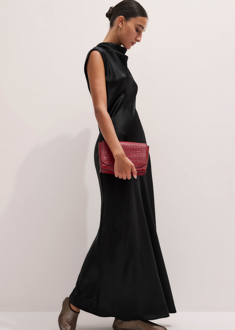 Black Tie Maxi Dress 5