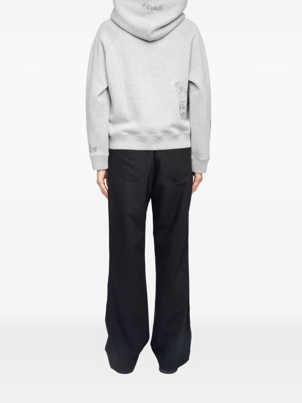 Georgy crystal-embellished hoodie - 3