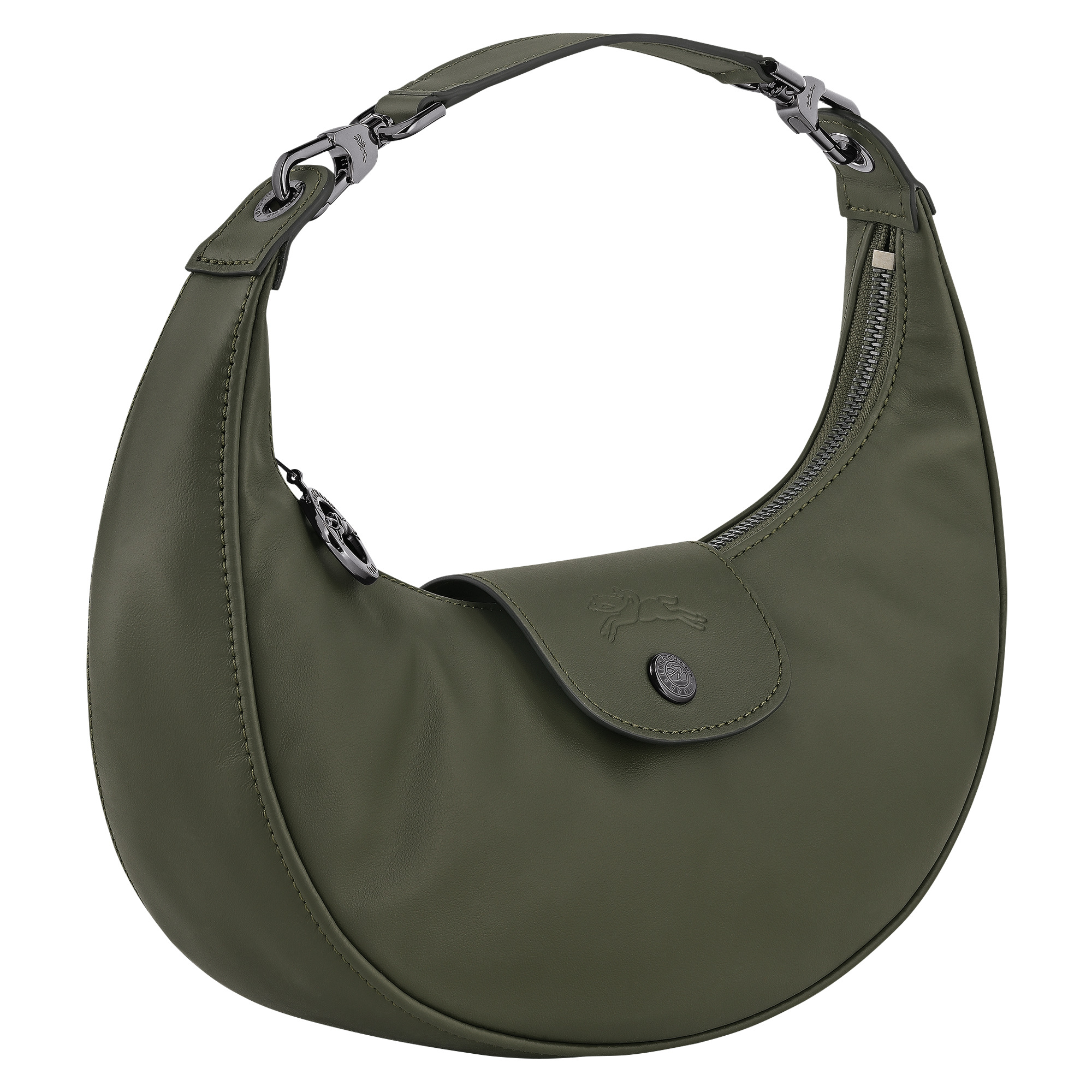 Le Pliage Xtra S Shoulder bag Fir - Leather - 3