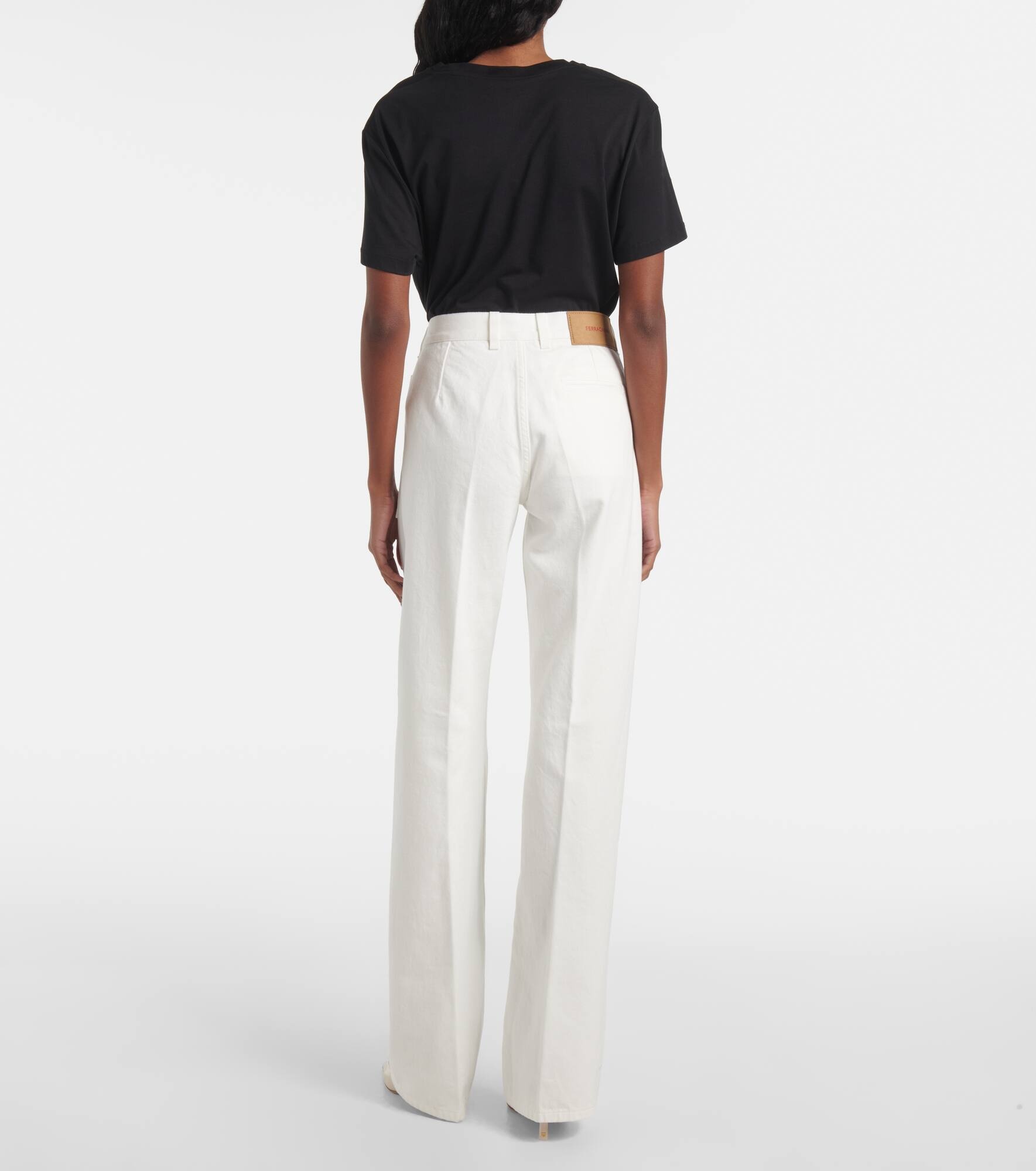 Mid-rise straight jeans - 3