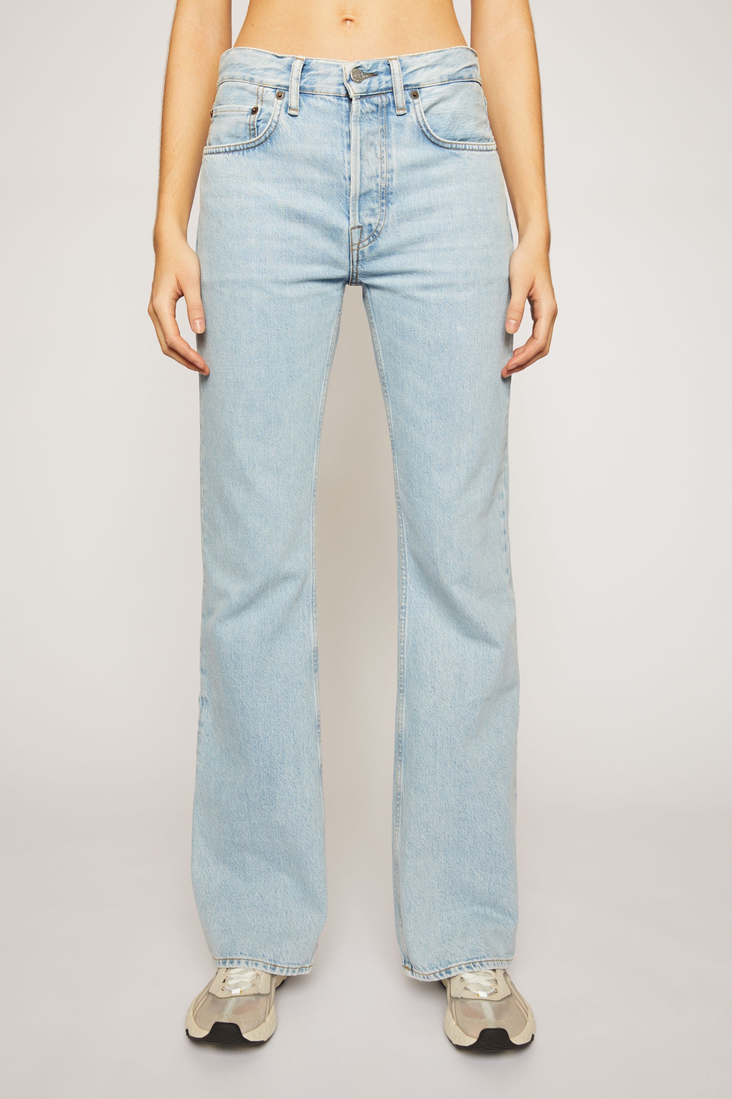 Relaxed bootcut jeans sky blue - 2