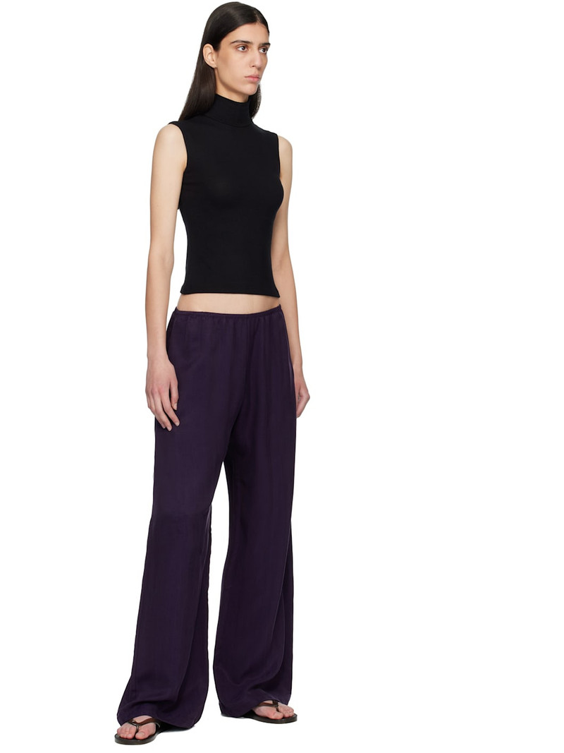 LESET Black Lauren Sleeveless Turtleneck outlook