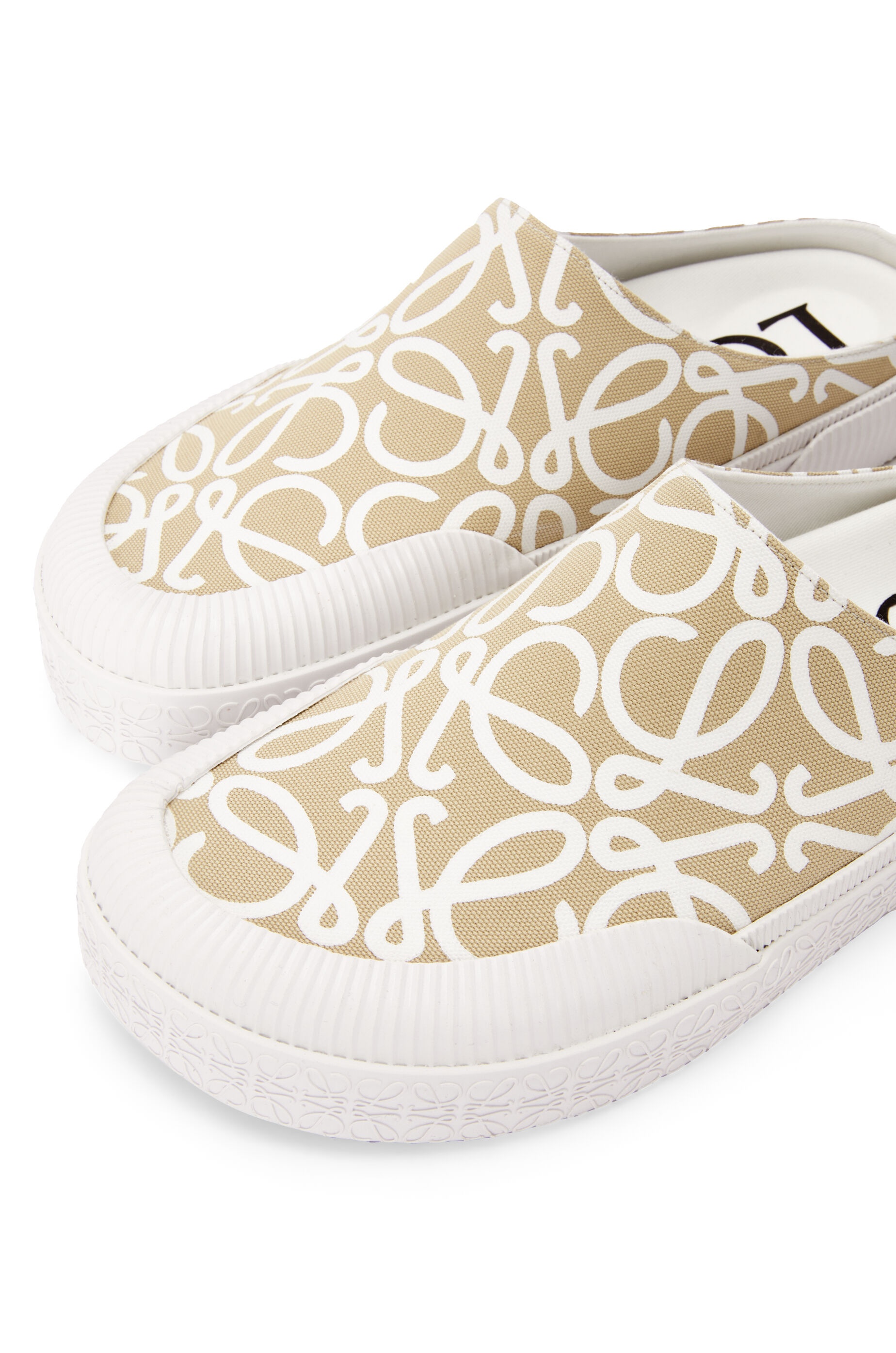 Vulcanised sneakermule in canvas - 5