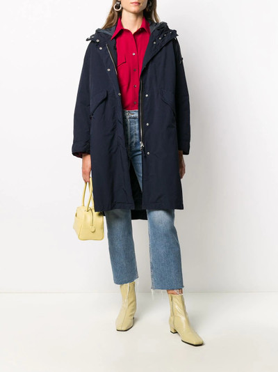 Aspesi midi-length parka coat outlook