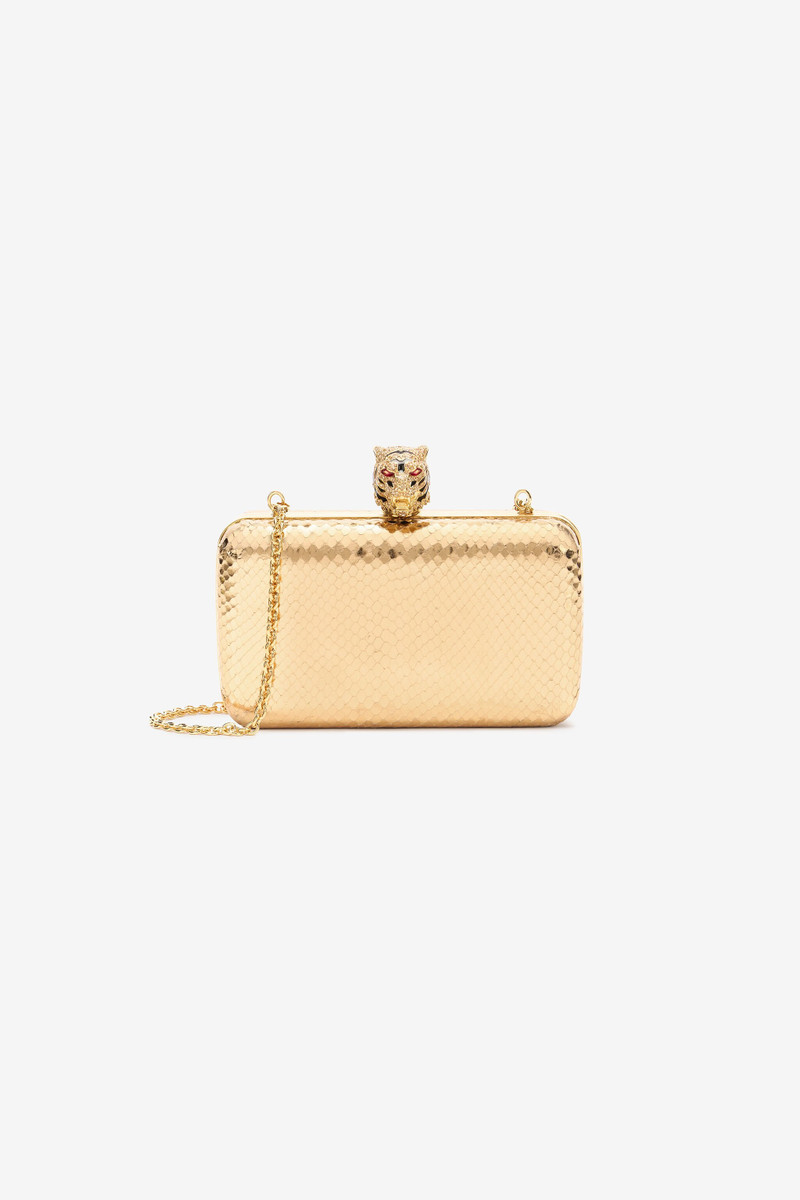 Tiger Leather Clutch 1