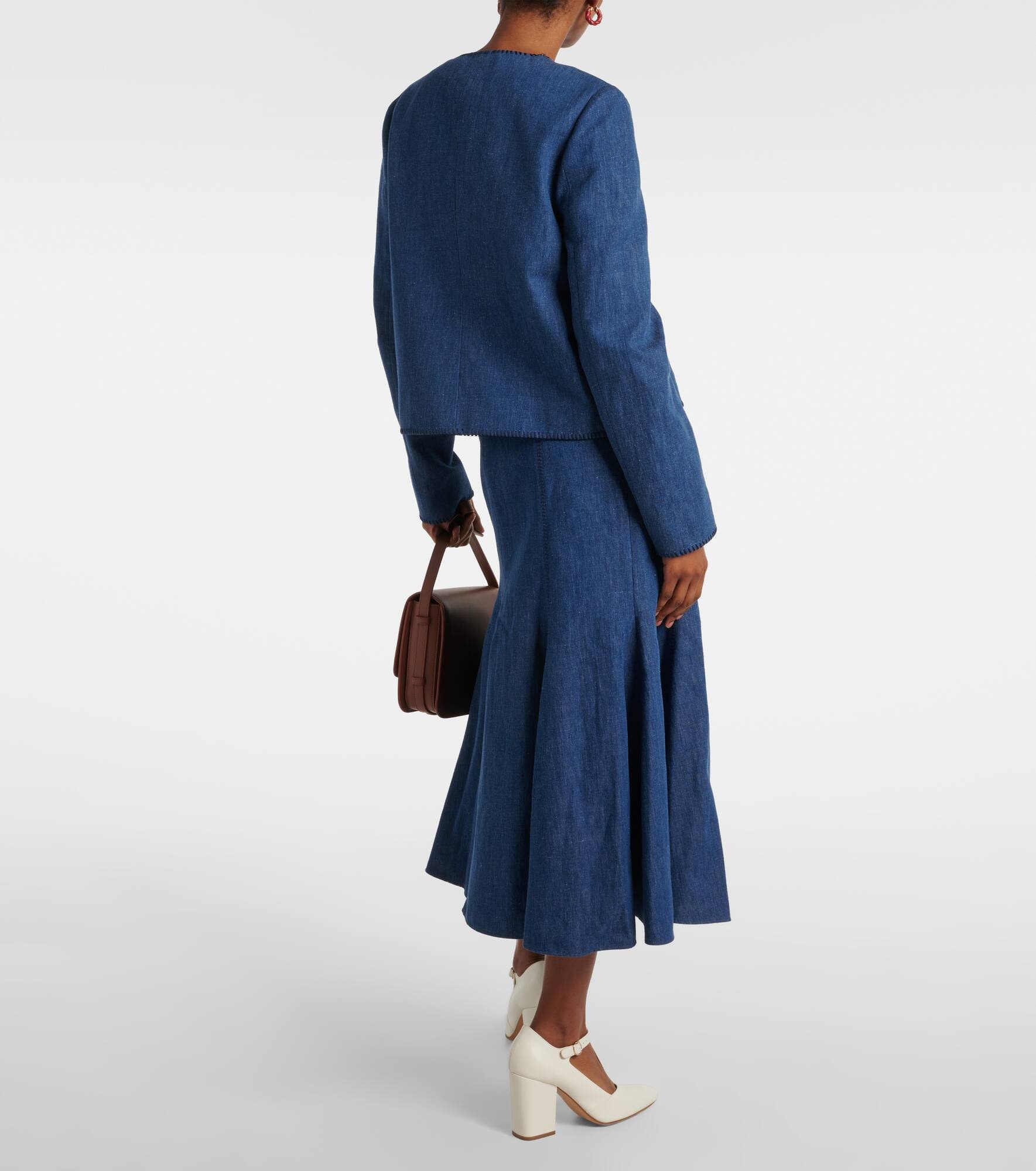Wyn cotton and linen jacket - 3