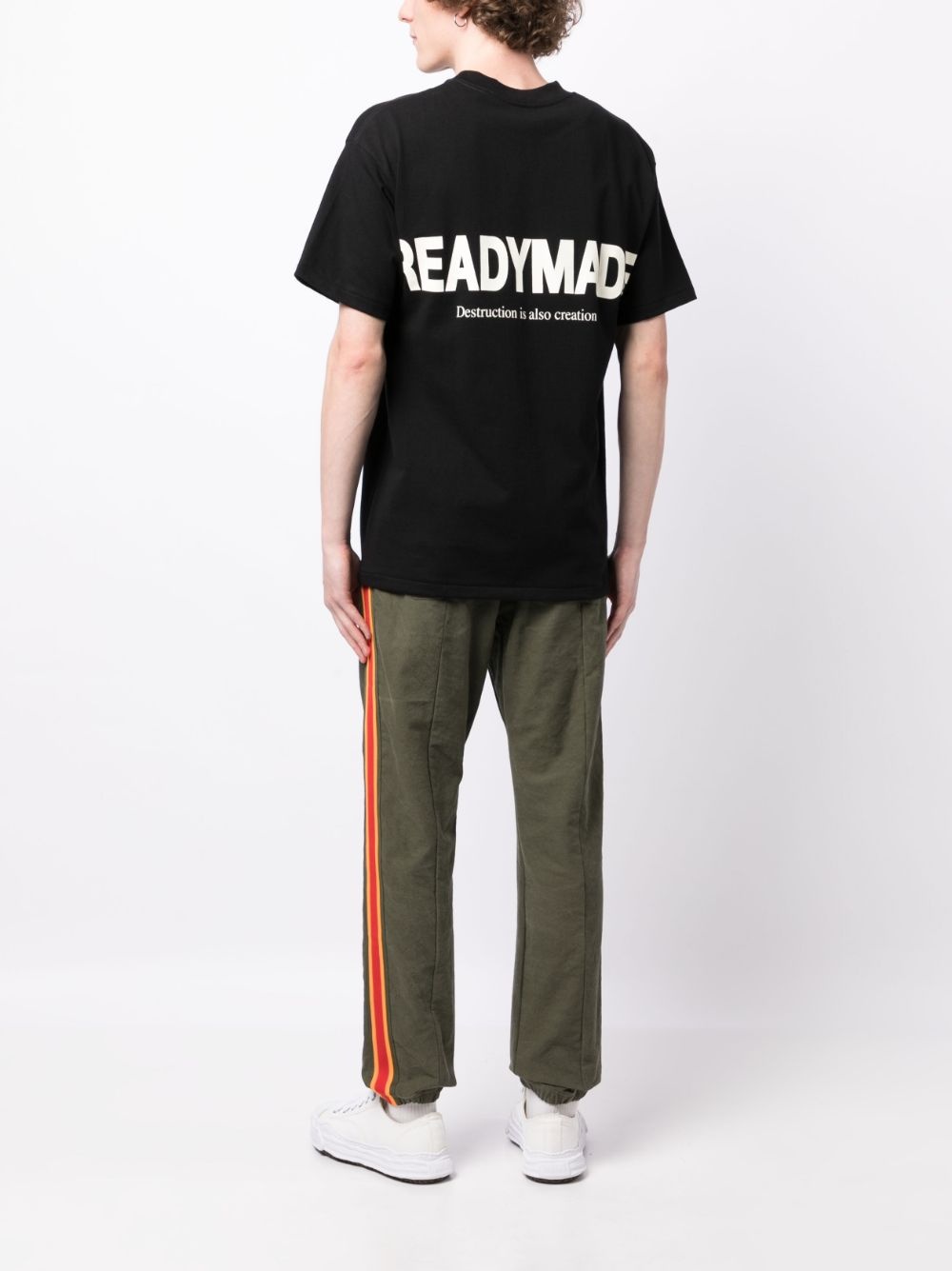 logo-print cotton T-shirt - 2