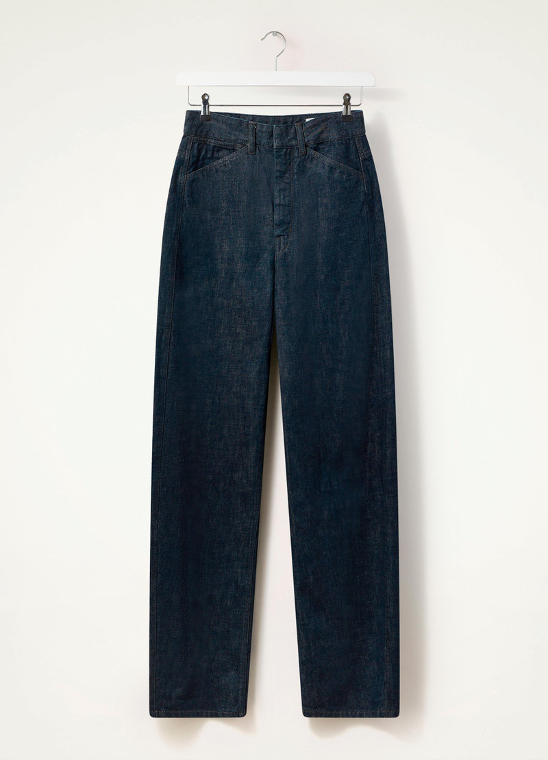 HIGH WAISTED CURVED PANTS 1