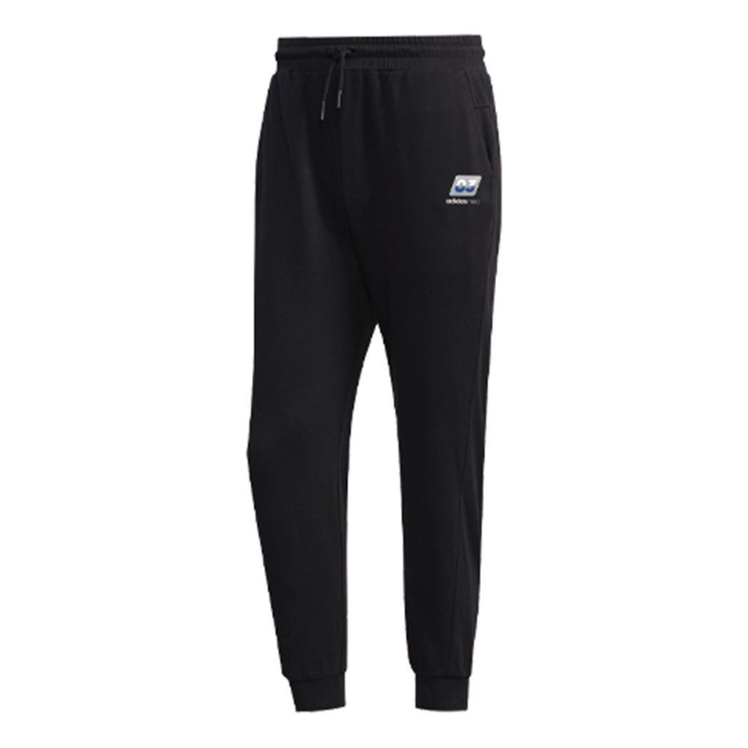 Men's adidas neo FAVES TP Sports Pants/Trousers/Joggers Black FP7332 - 1