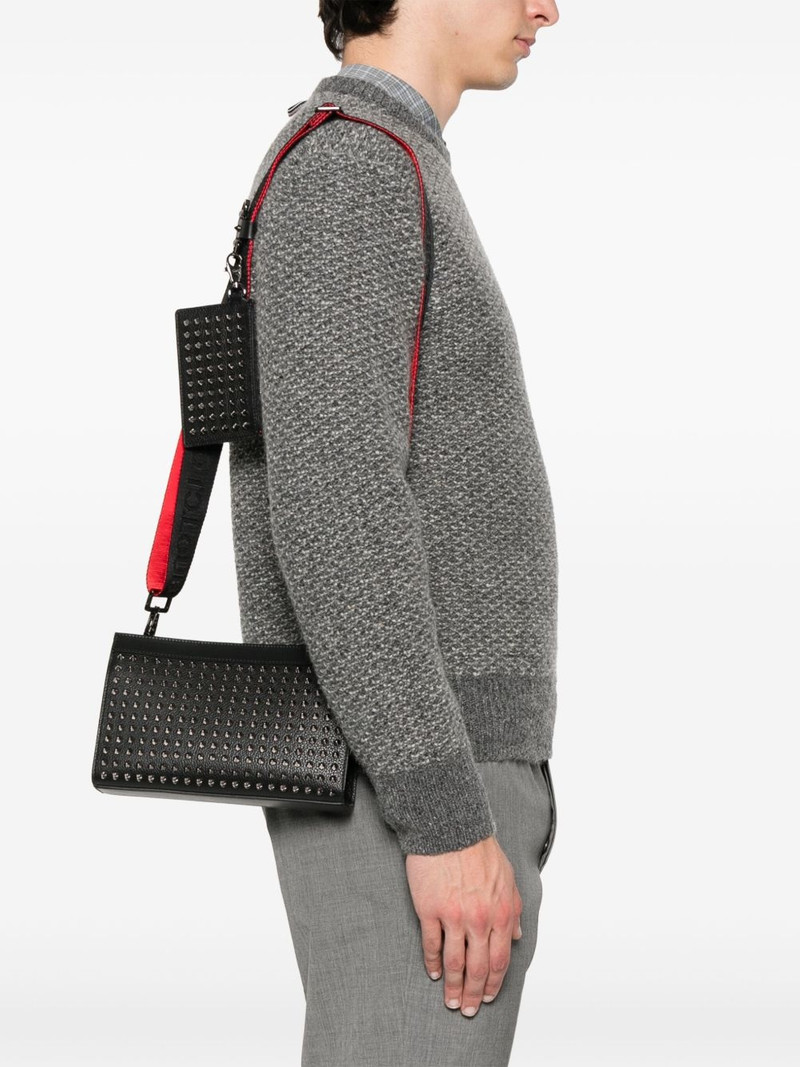 Christian Louboutin Studded Zip shoulder bag outlook