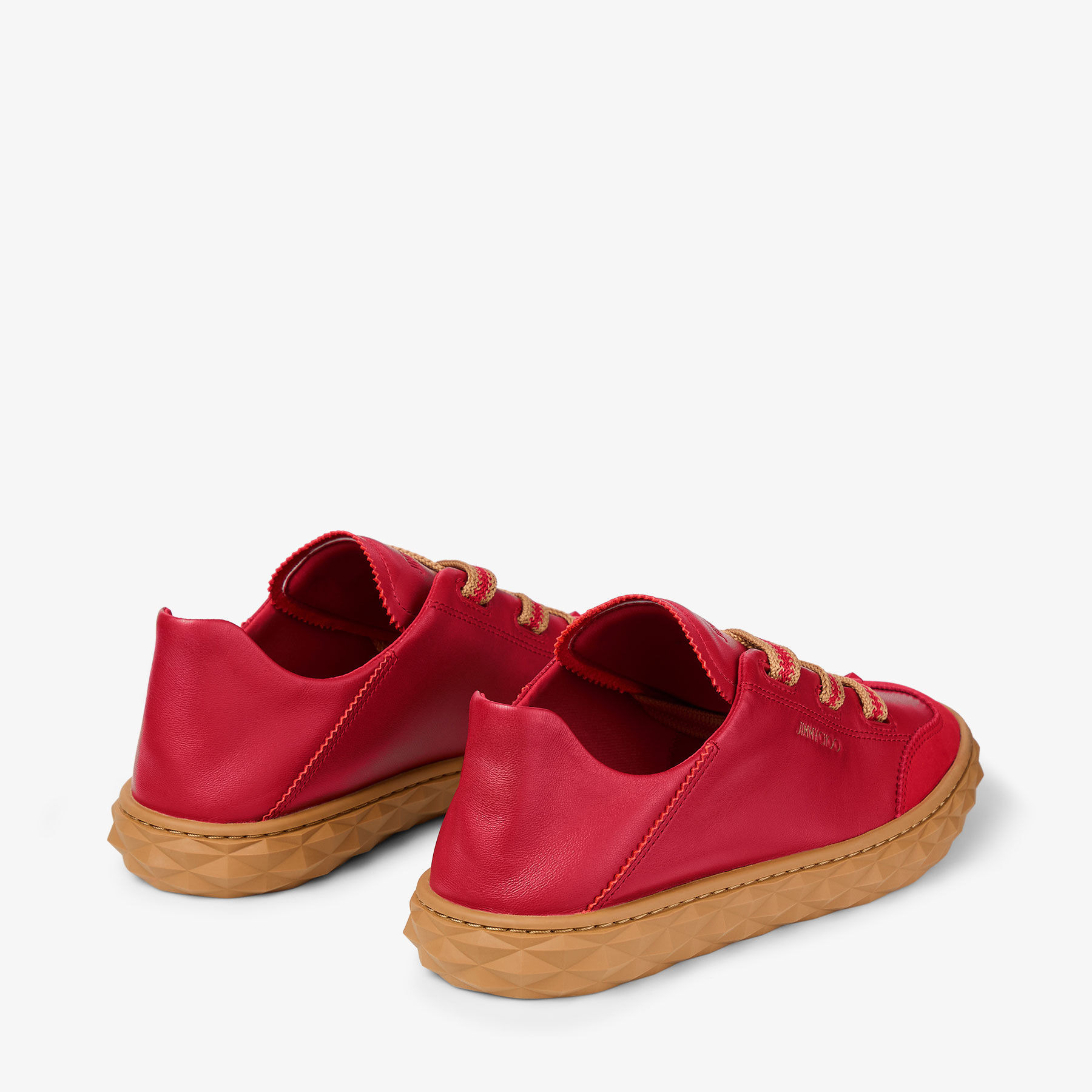 Diamond Light Flex/F
Ruby Red Leather Trainers - 7