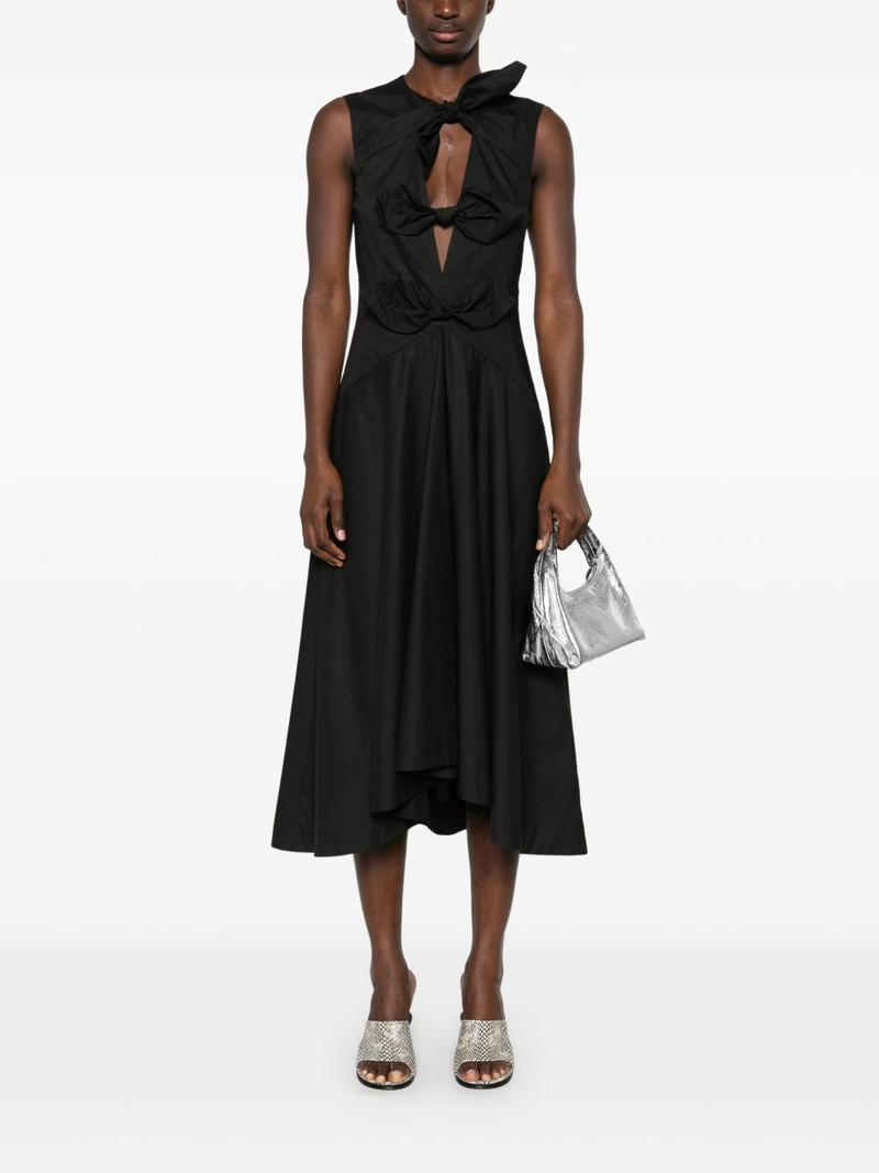 N°21 bow-detail midi dress outlook