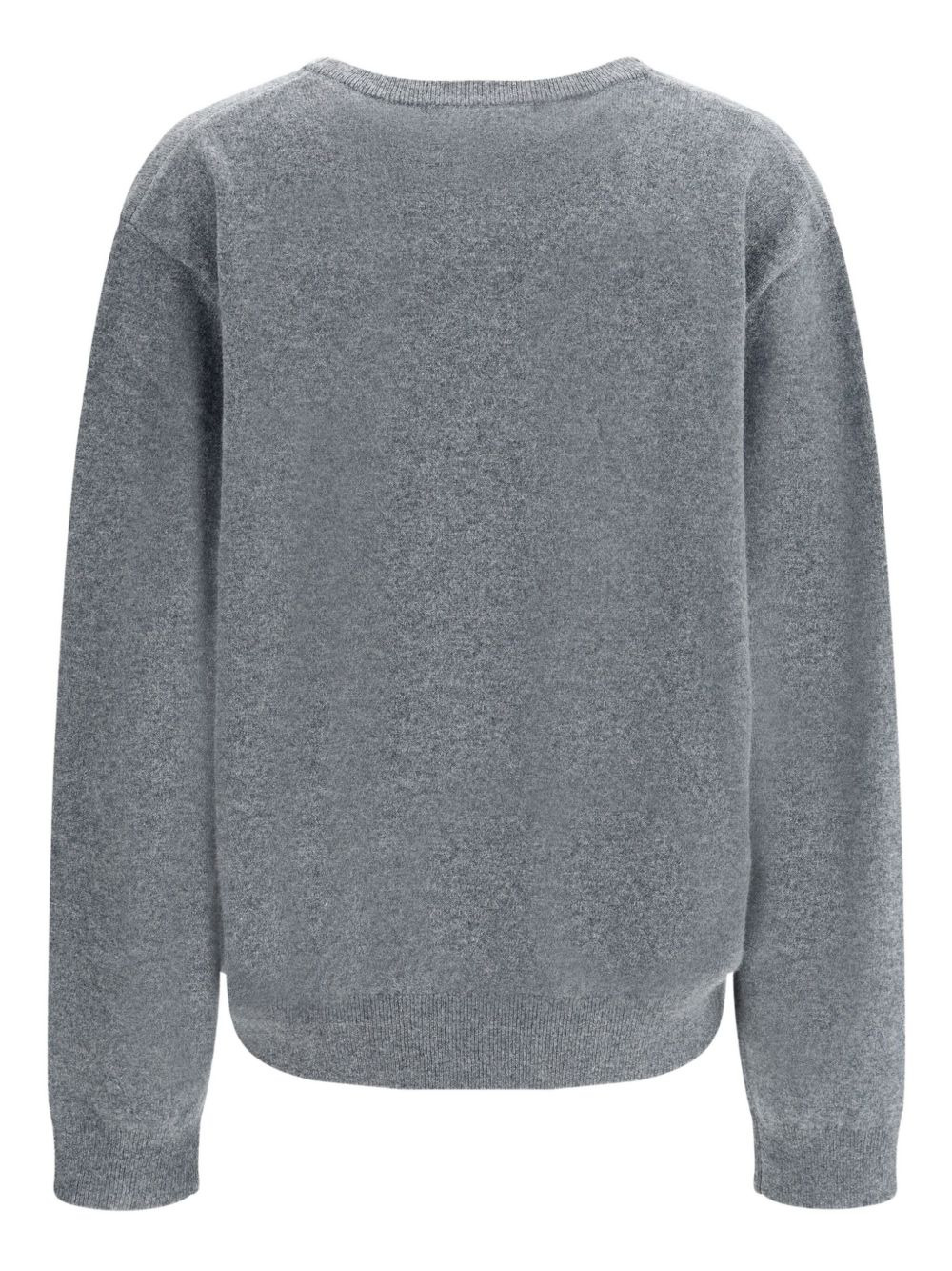 V-neck cashmere sweater - 2
