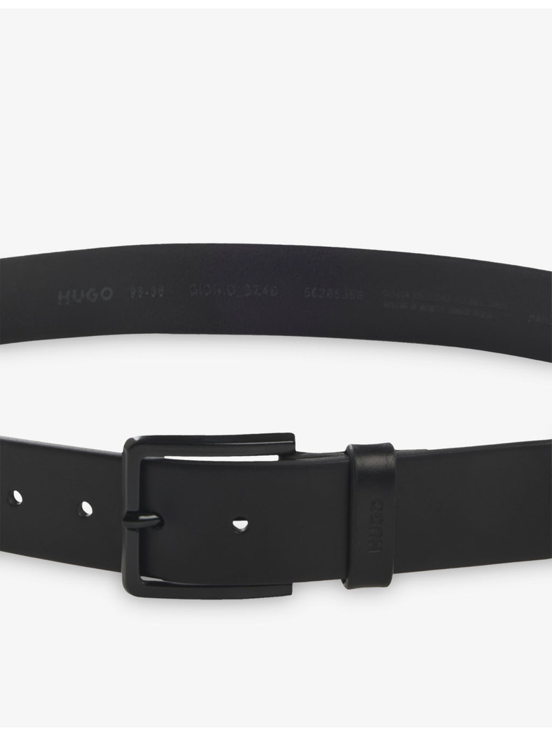 HUGO Logo-Keeper Leather Belt outlook