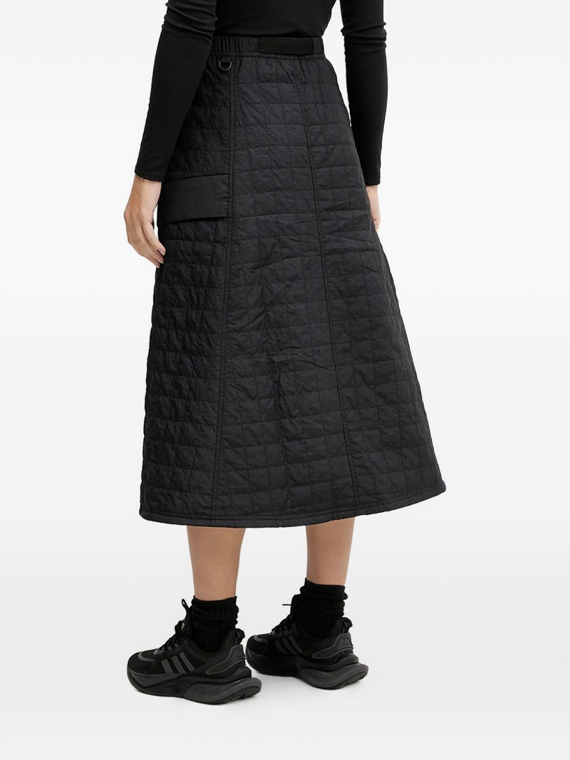 quilted belted midi skirt 3
