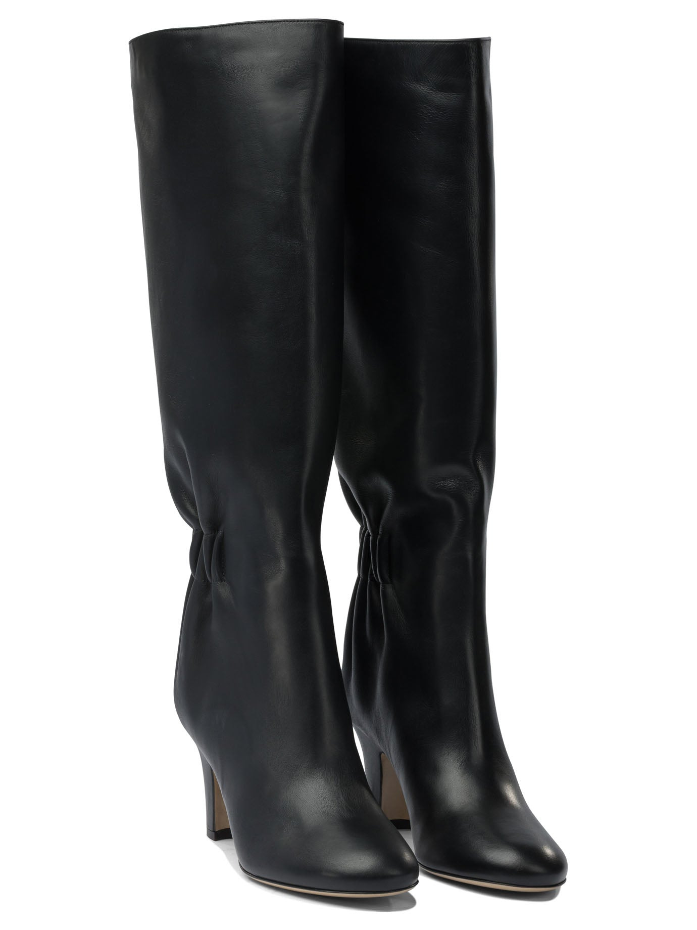 Ferragamo Curled Details Boots 70 Mm - 2