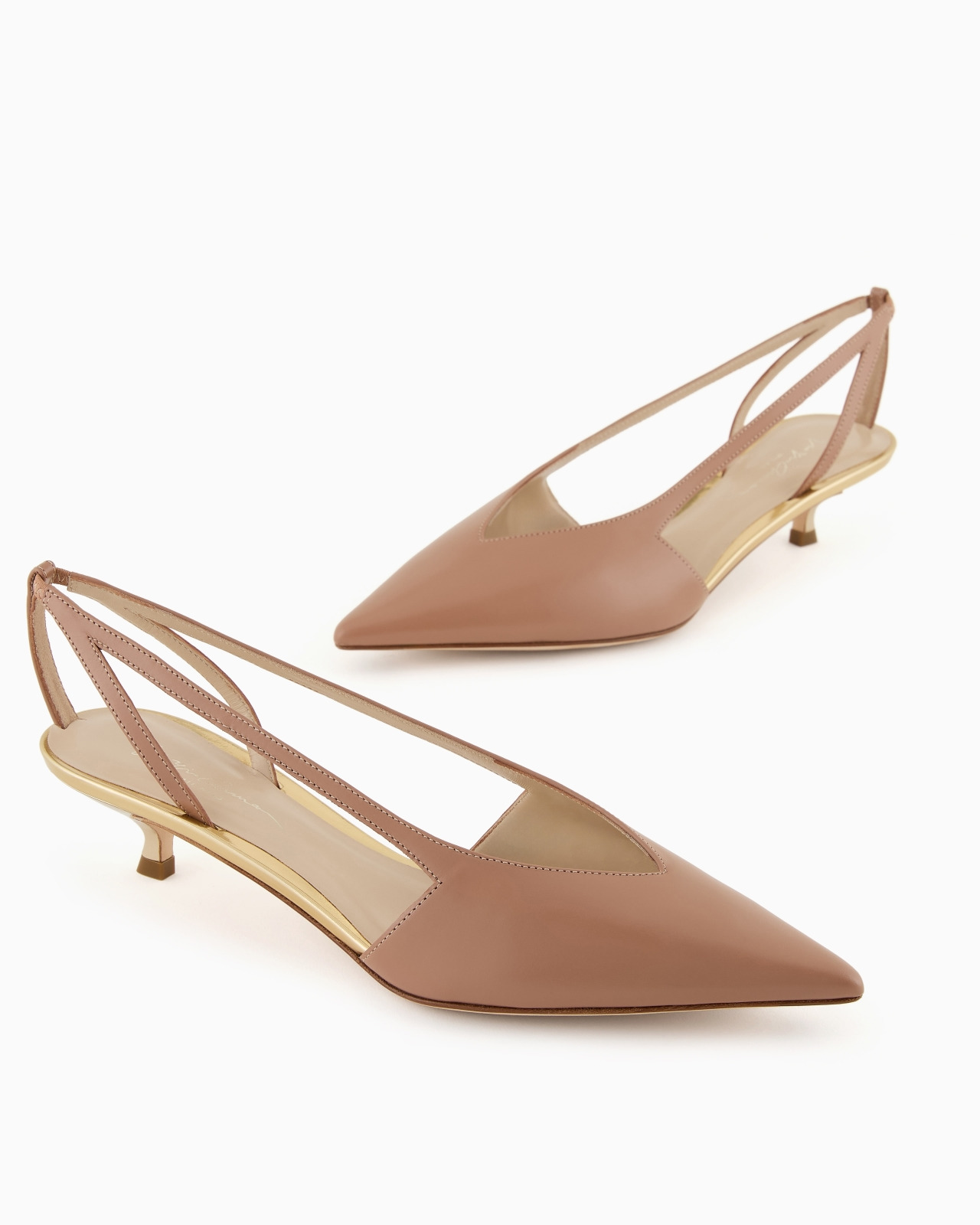 LEATHER COURT SHOES - 5