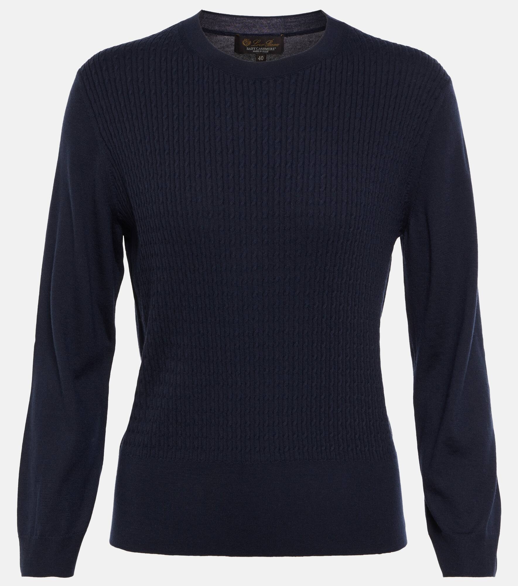 Castle Crag cashmere cable-knit sweater - 1