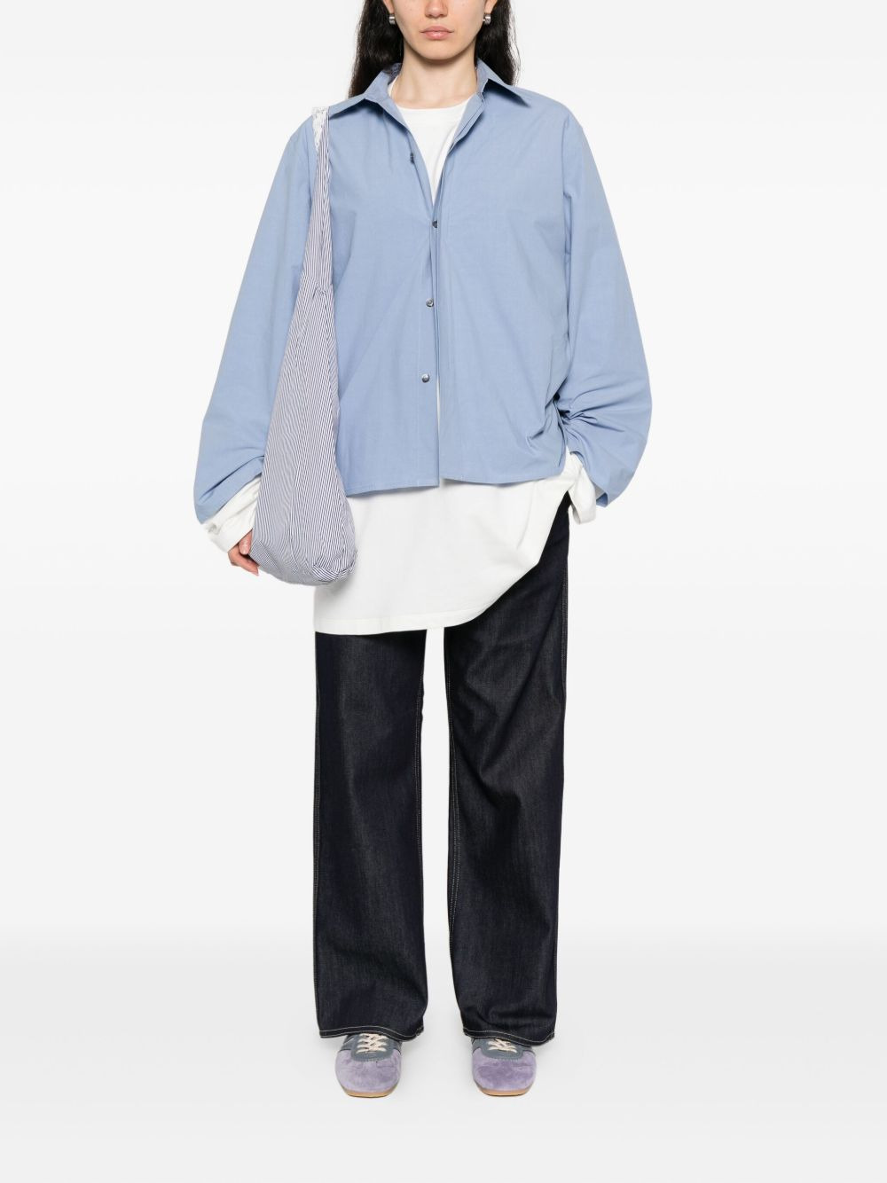 Breton buttoned-up bell-sleeve shirt - 2