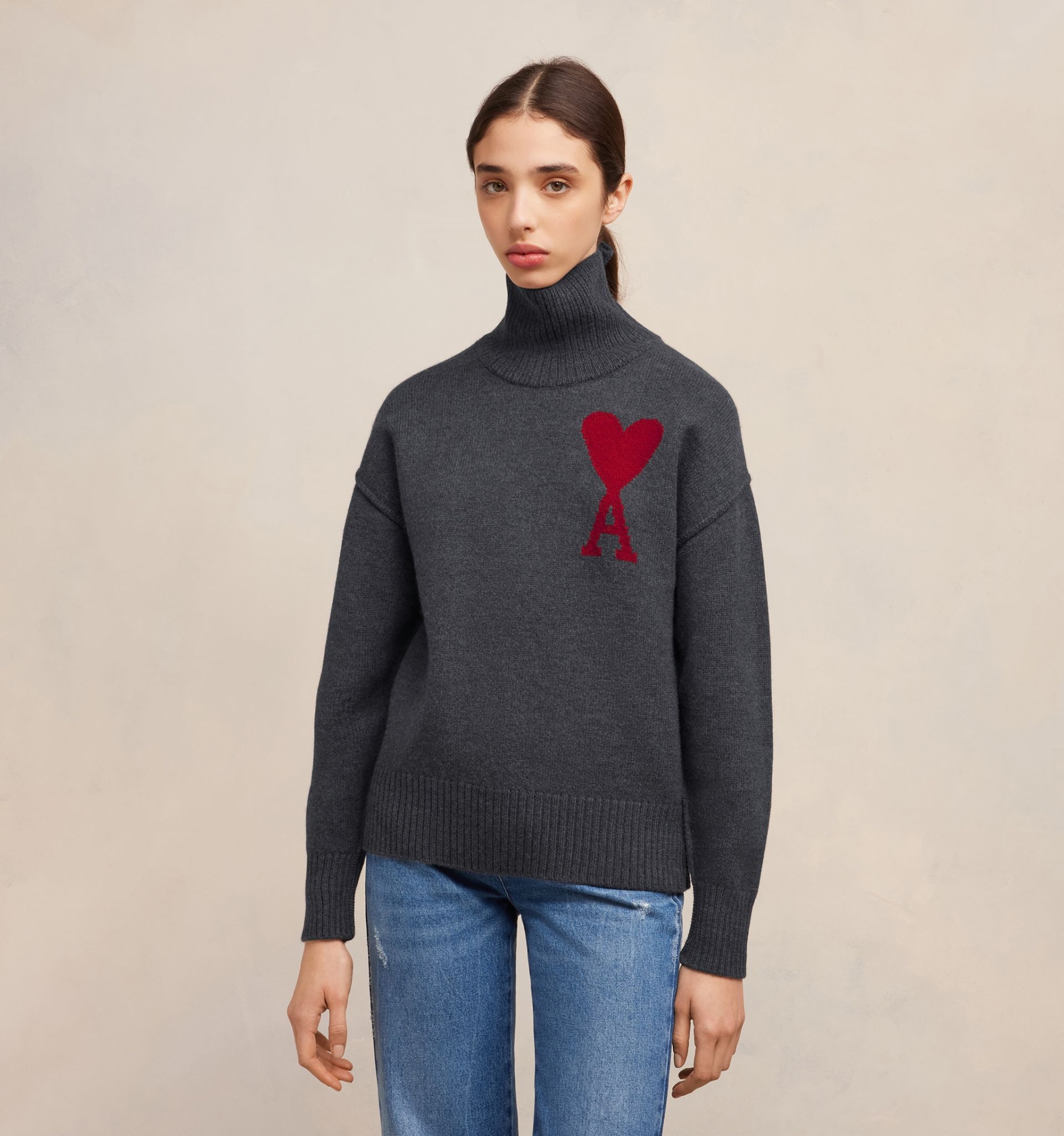 Red Ami de Coeur Sweater - 7