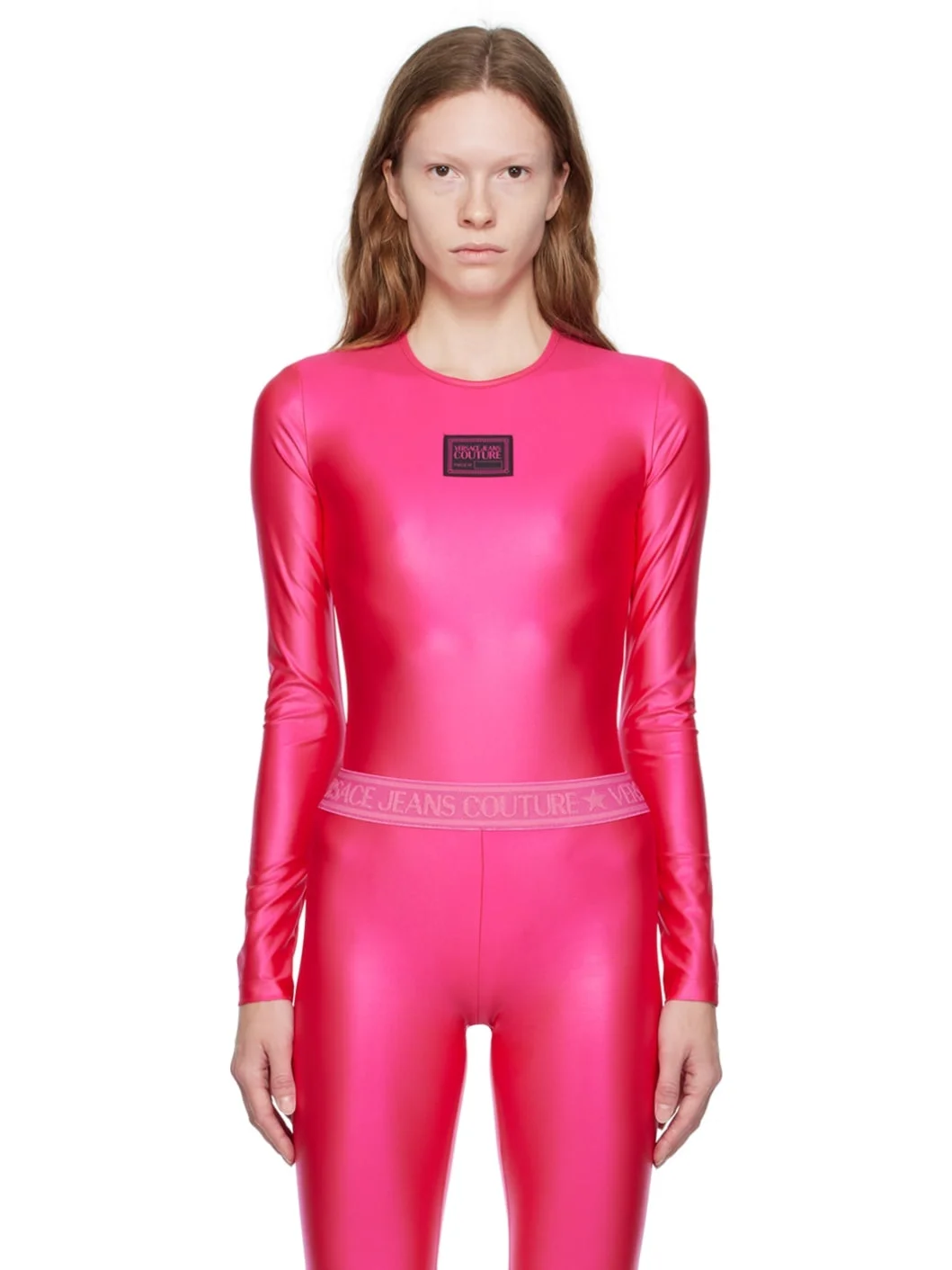 Pink Patch Bodysuit - 1