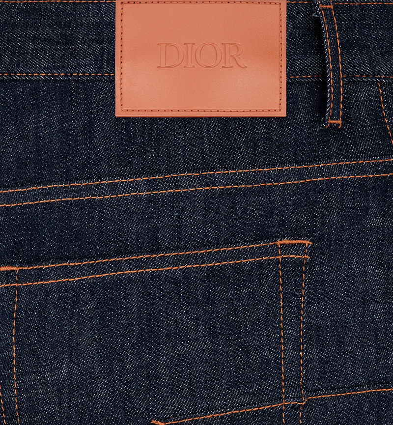 Long Slim-Fit Dior Oblique Jeans 6