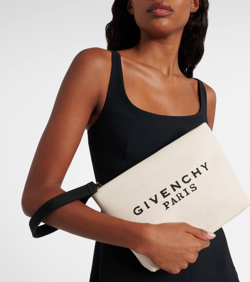 Givenchy Logo canvas pouch outlook