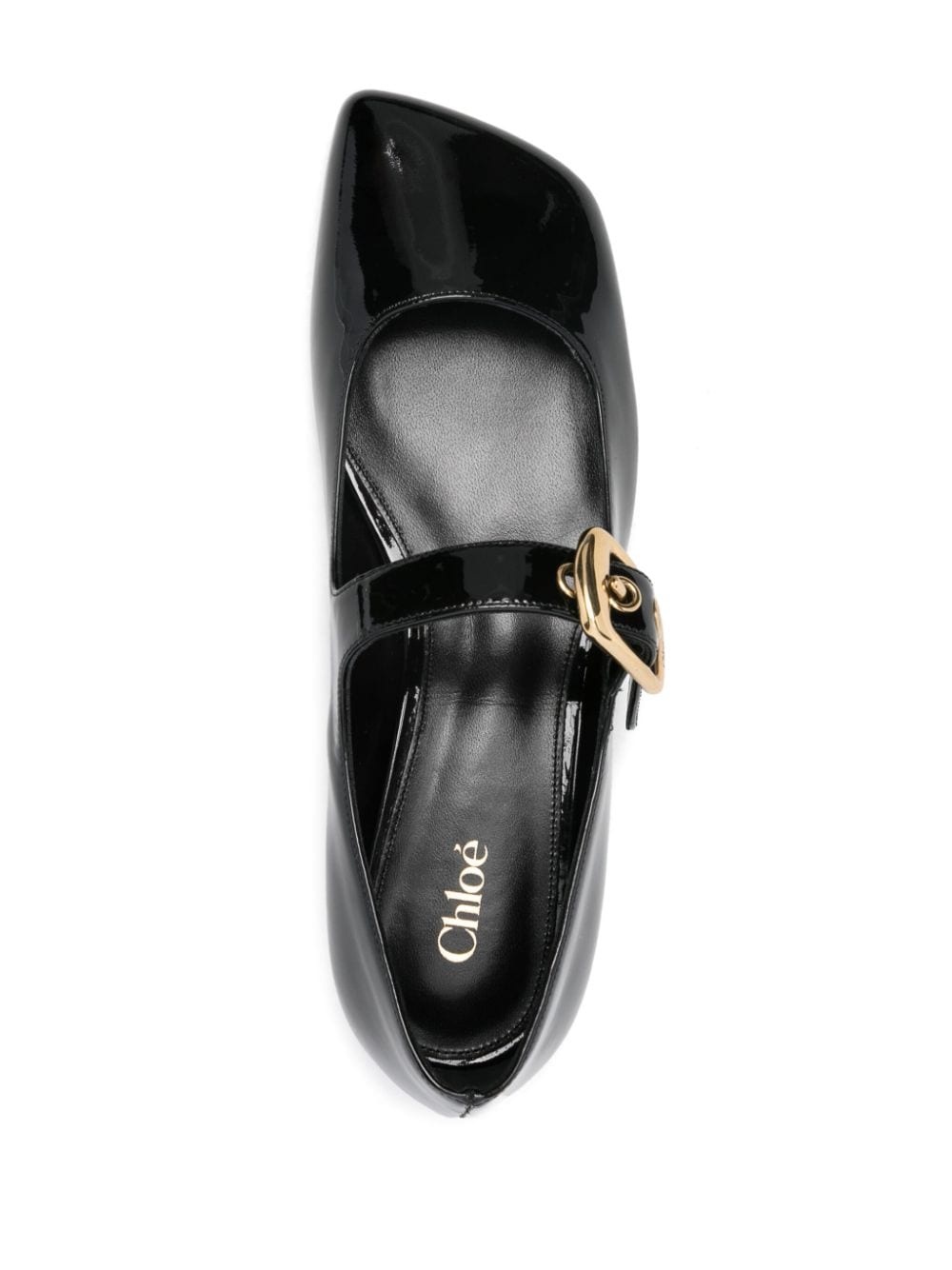 buckled ballet flats - 4