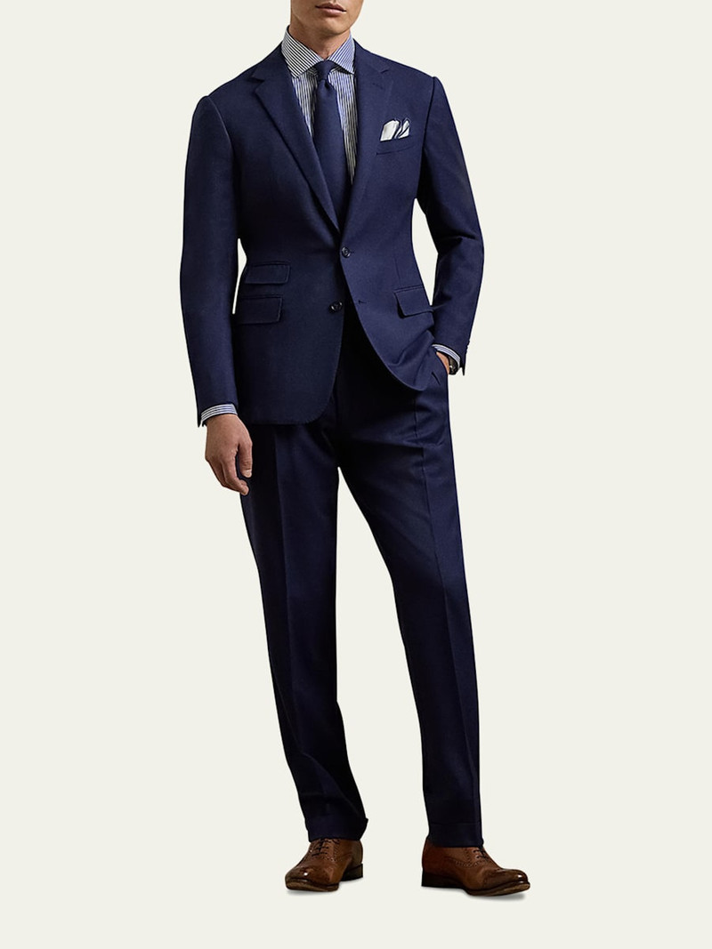 Ralph Lauren Men's NM X RL Kent Handmade Escorial Wool Suit outlook