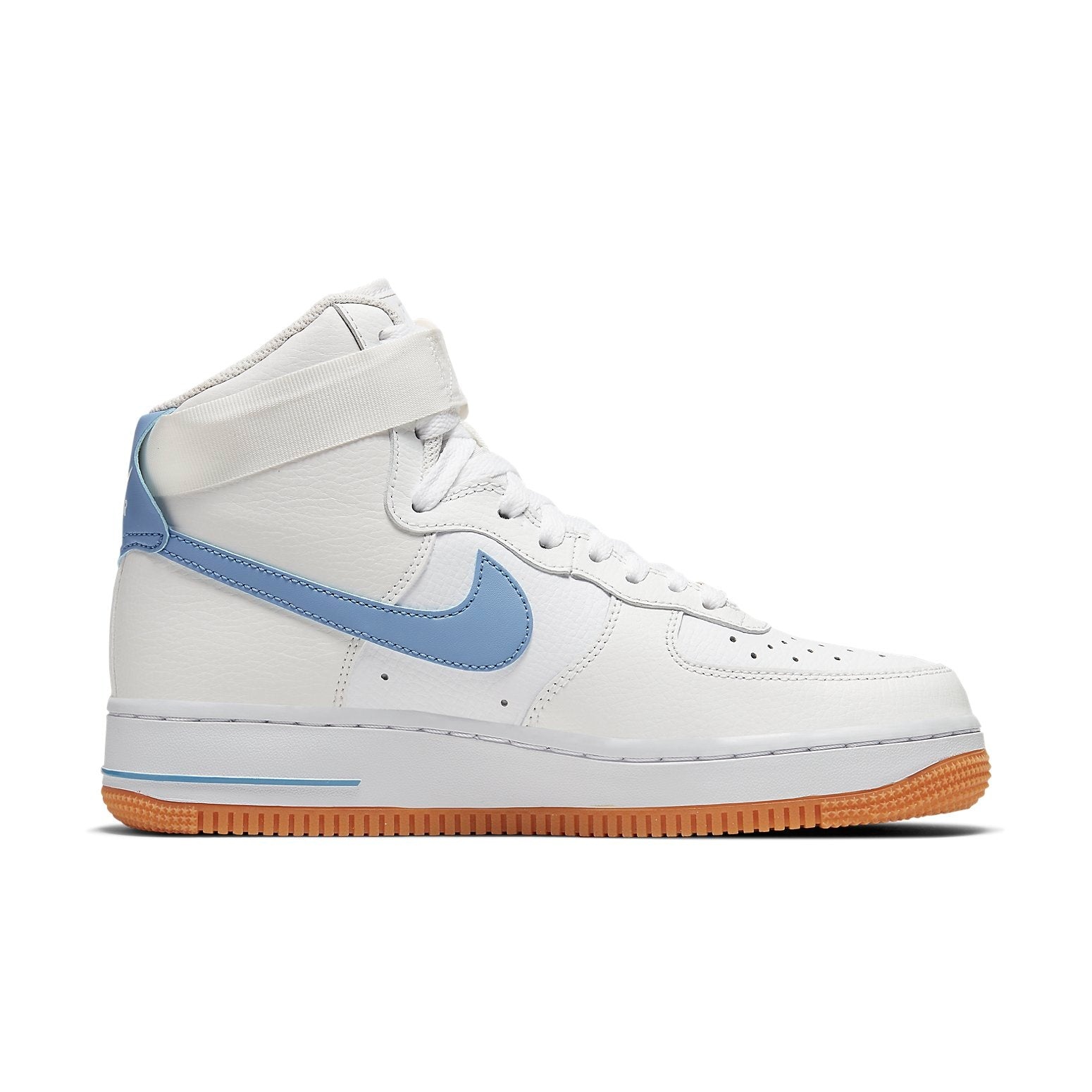 (WMNS) Nike Air Force 1 High 'White Light Blue Gum' 334031-114 - 2