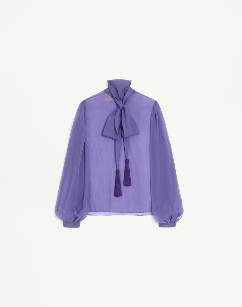 CREPONNE CHIFFON TOP 1