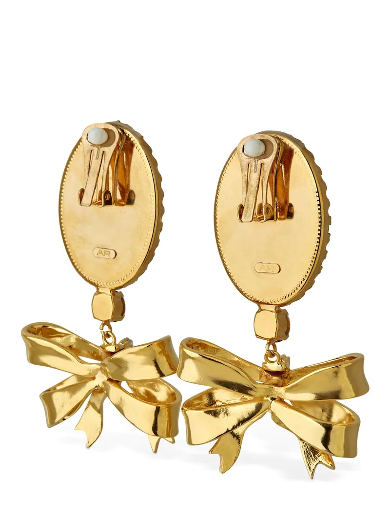 RIBBON CLIP-ON EARRINGS - 3