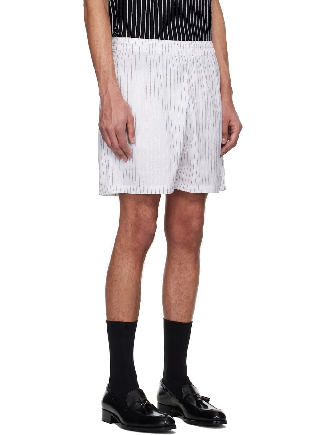 White Sport Shorts - 2