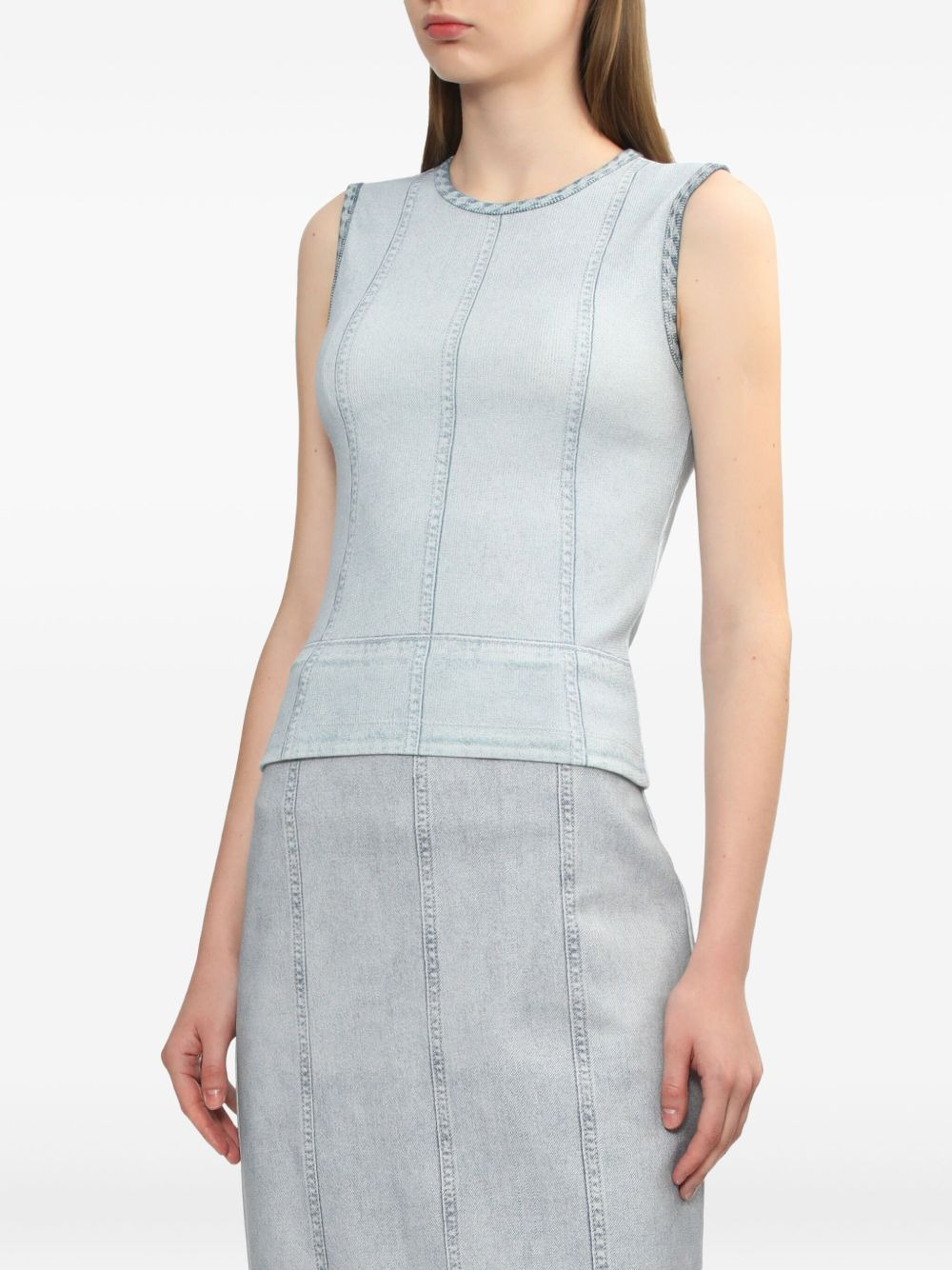 cotton sleeveless top - 3