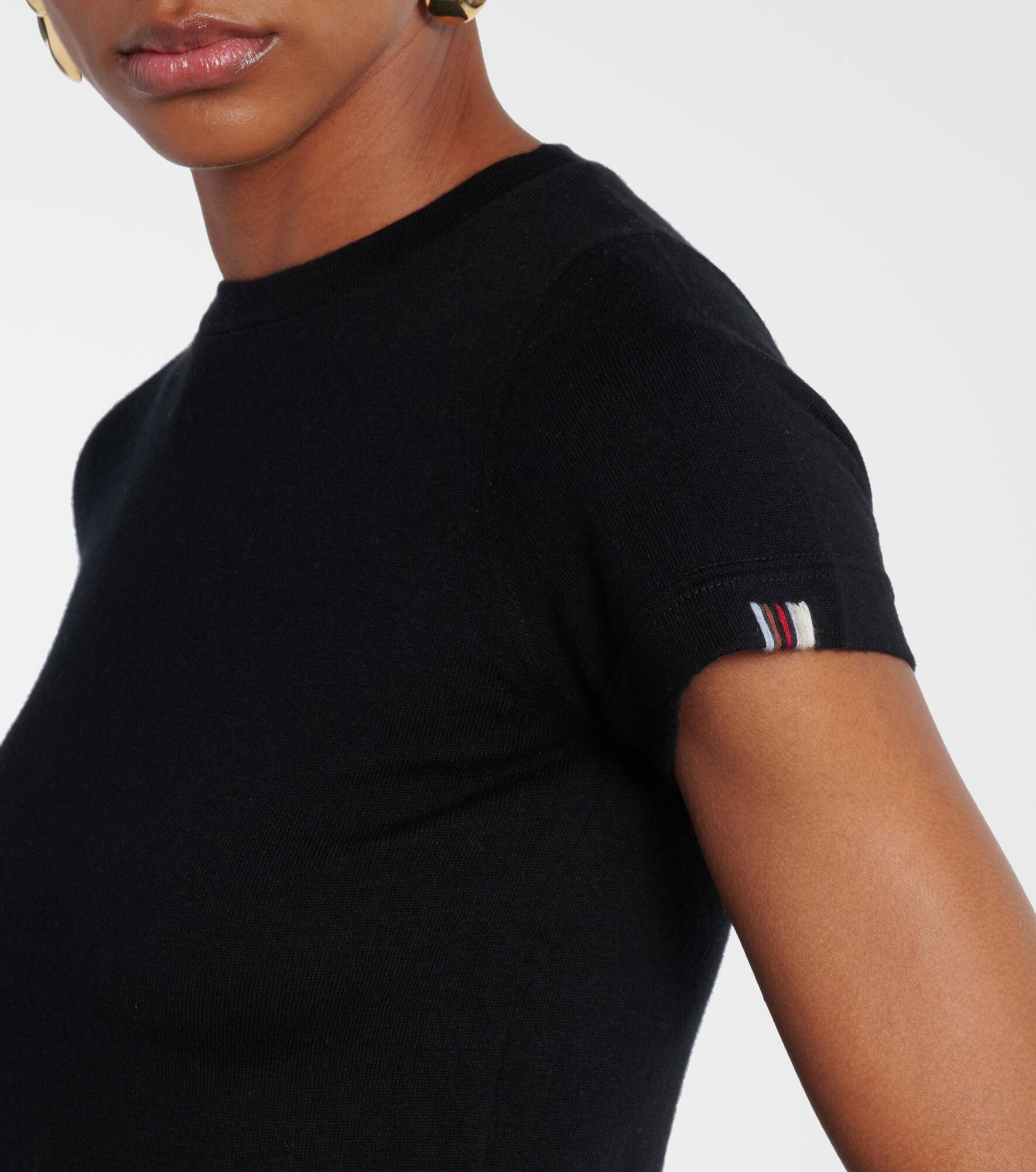 N°257 America cotton and cashmere T-shirt - 4