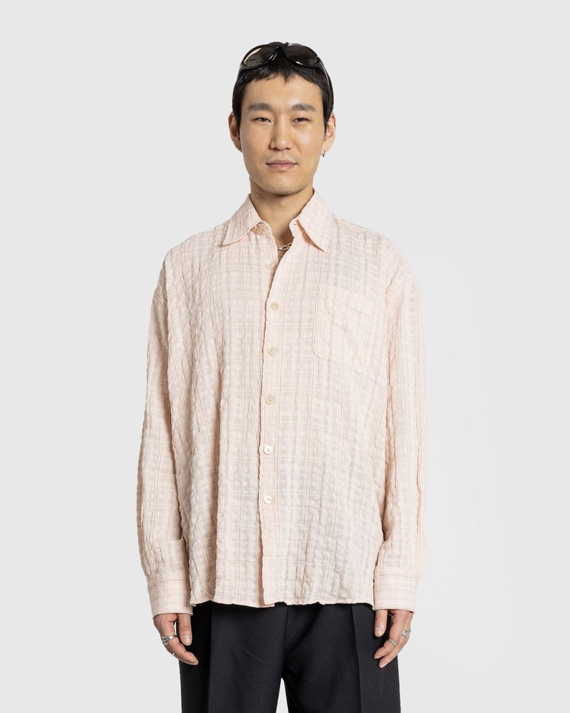 Our Legacy – Borrowed Shirt Picnic Check Crude Seersucker 4