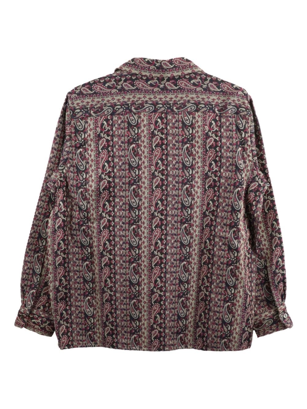 paisley-print long-sleeve shirt - 2