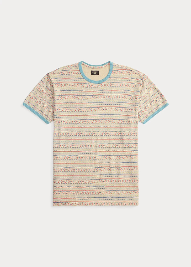 Print Jersey Ringer T-Shirt 1