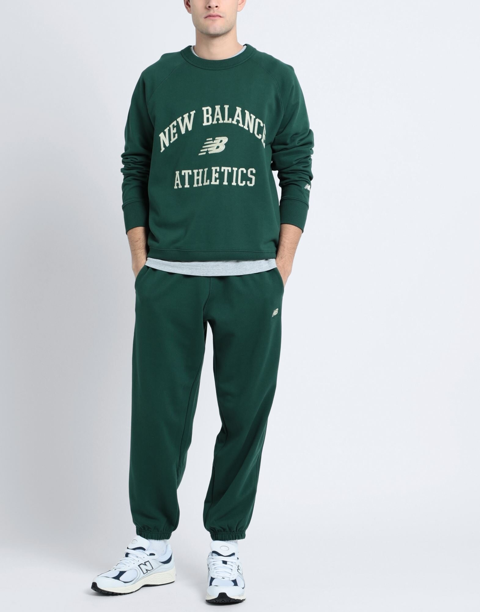 Dark green Men's Sweatshirt - 4