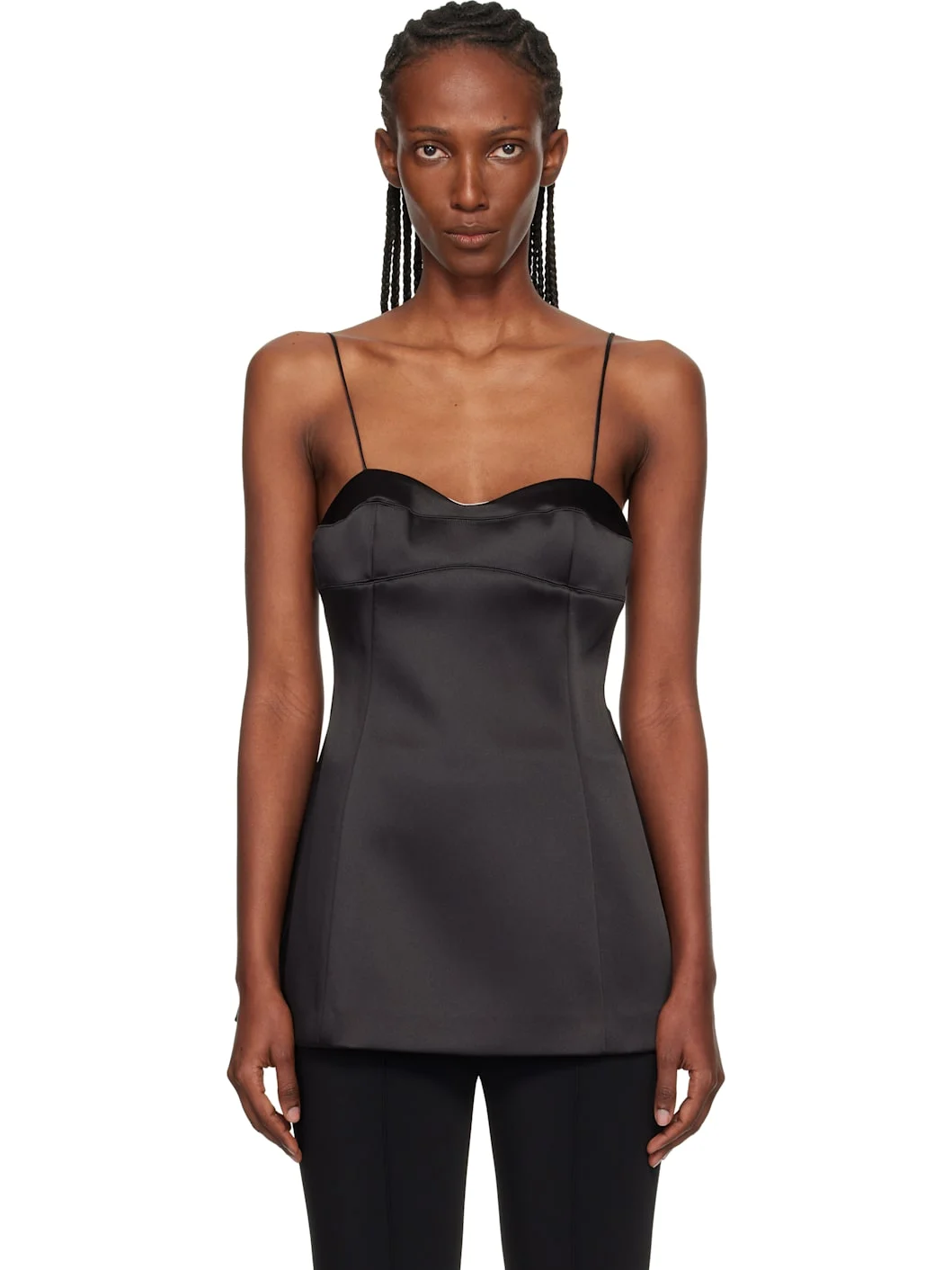 Black Bustier Top - 1