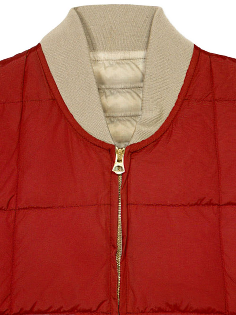 zip-fastening quilted gilet 4