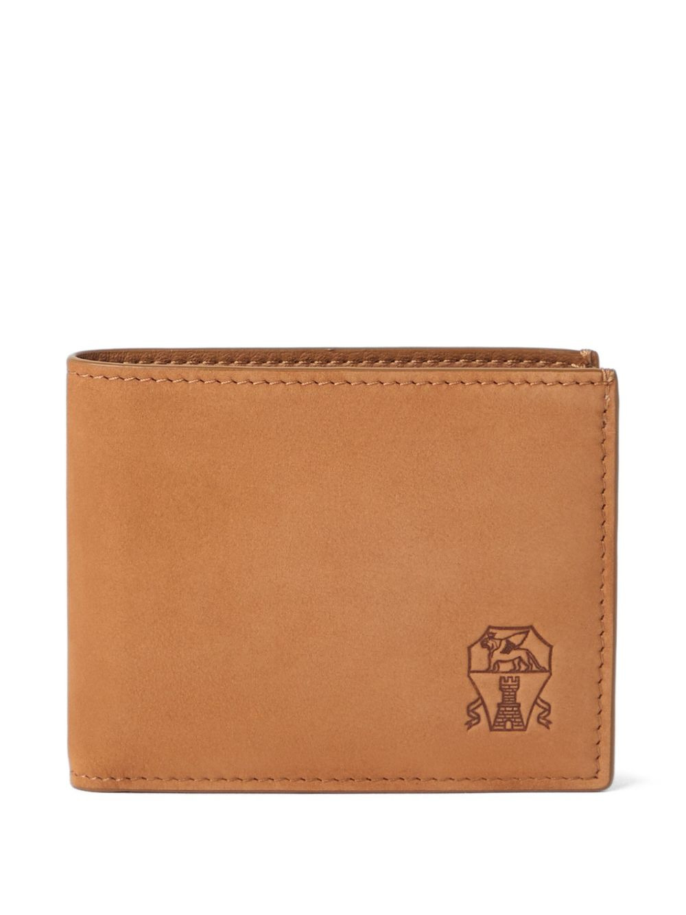 logo-embossed bi-fold wallet - 2