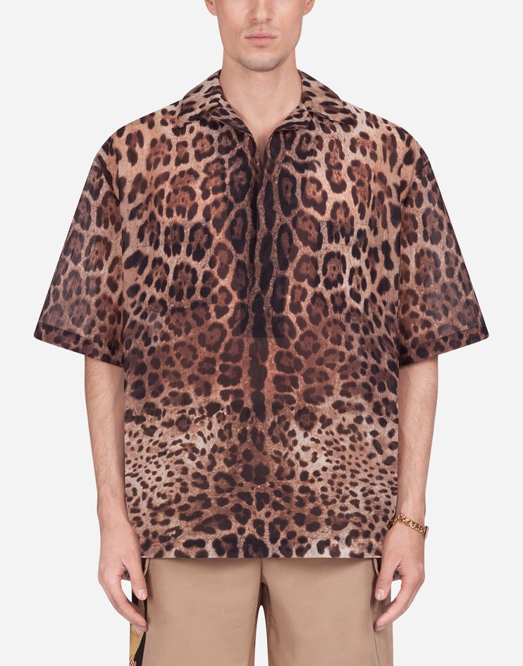 Leopard print shirt - 1