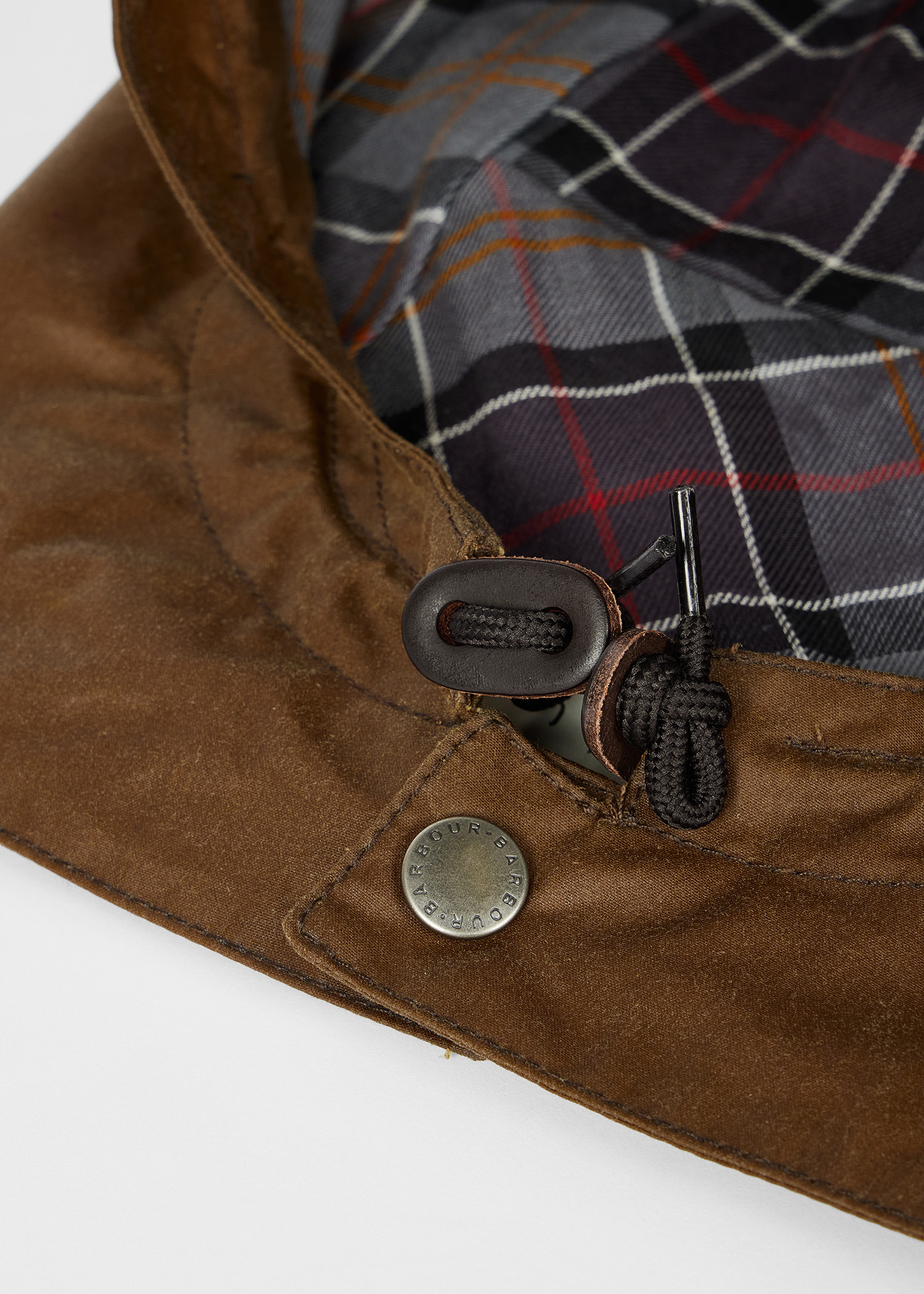 Paul Smith loves Barbour - Tan Waxed Hood - 7