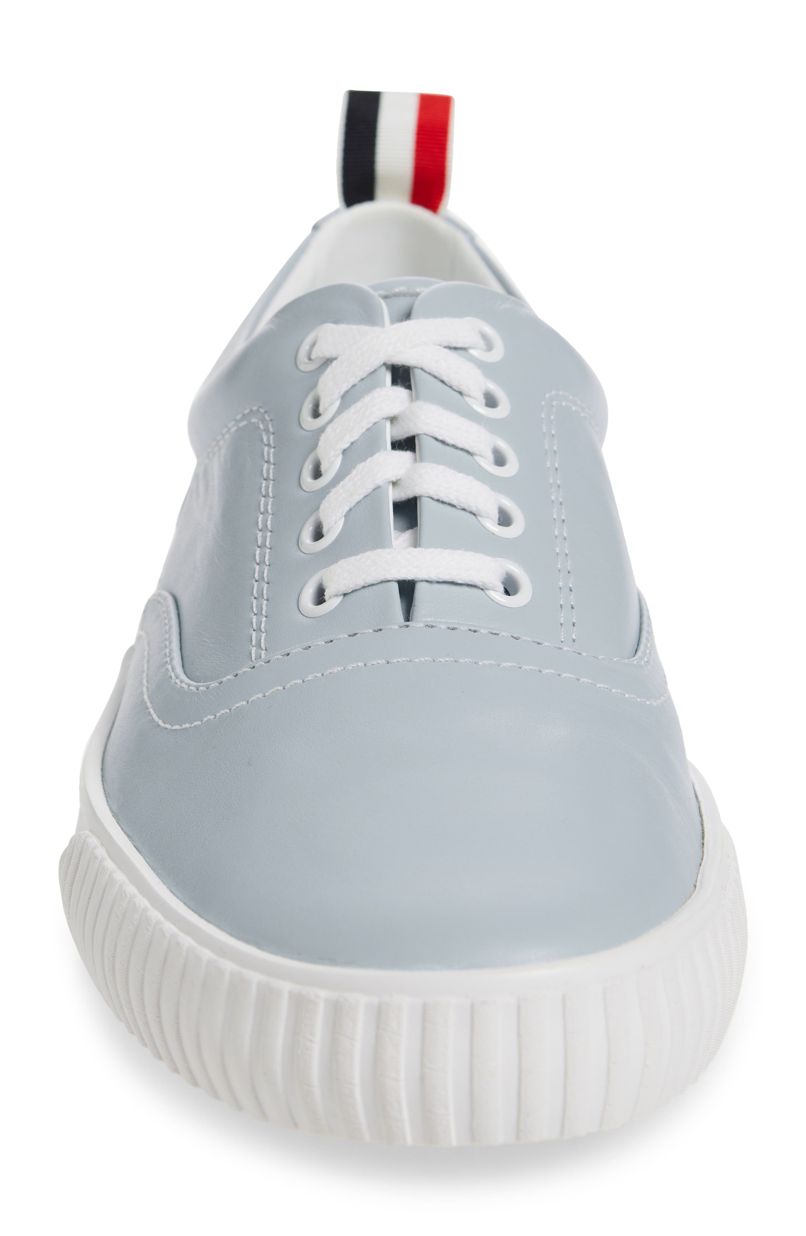 Thom Browne Heritage Low Top Sneaker in Light Blue at Nordstrom - 4