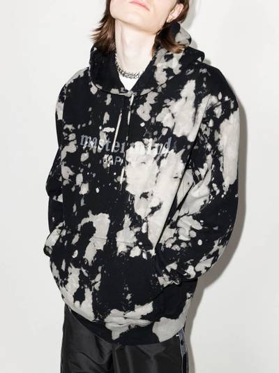 mastermind JAPAN logo-print tie-dye hoodie outlook